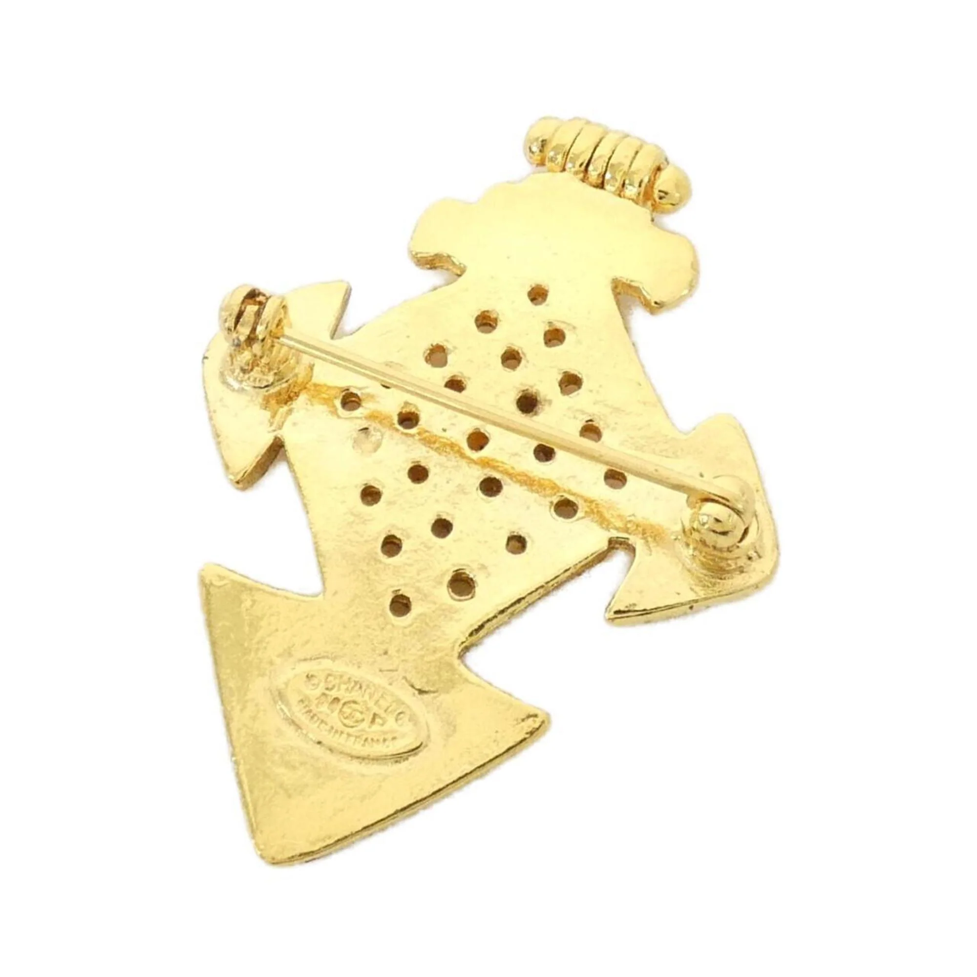 Brooch Gold-Tone Metal - Image 2