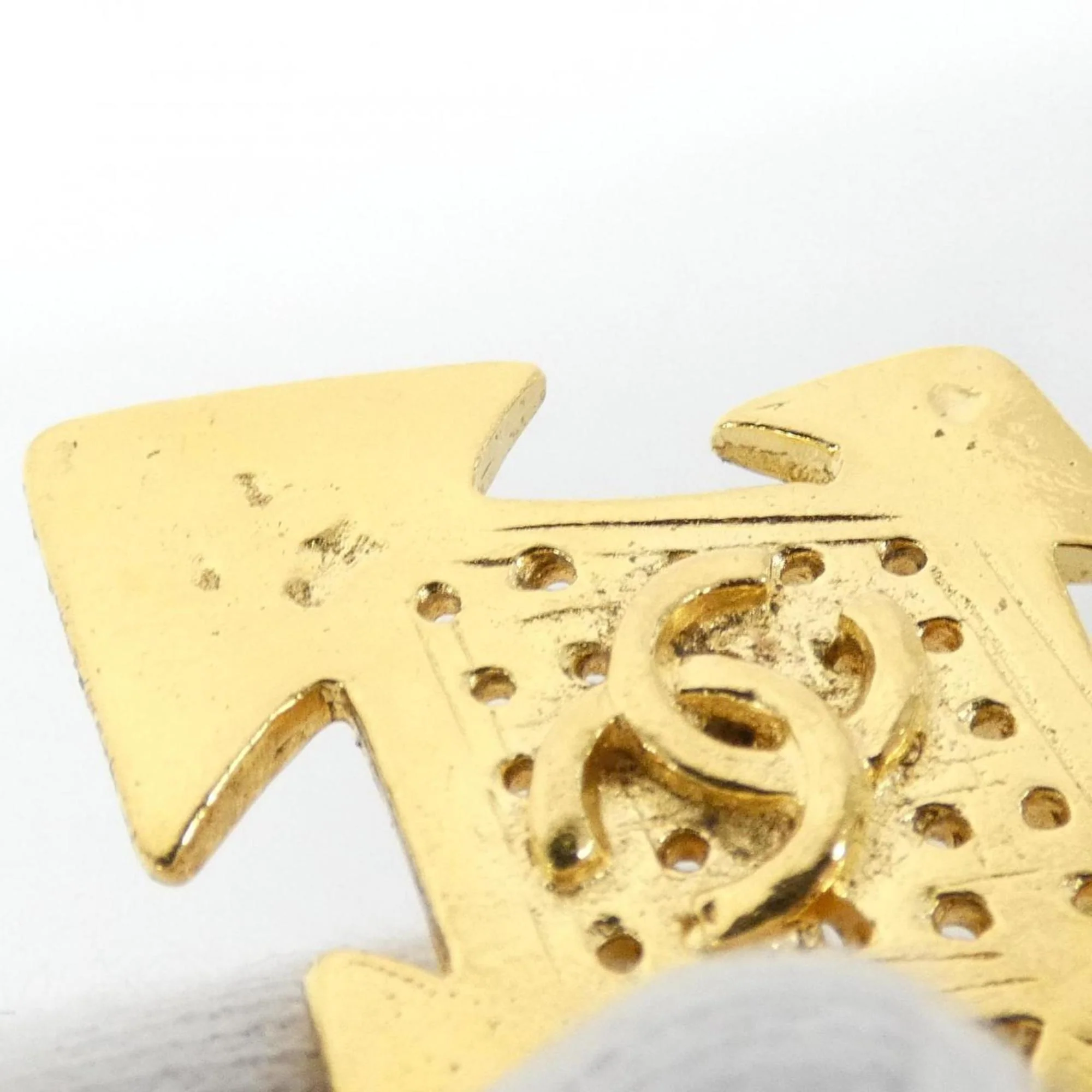 Brooch Gold-Tone Metal - Image 5