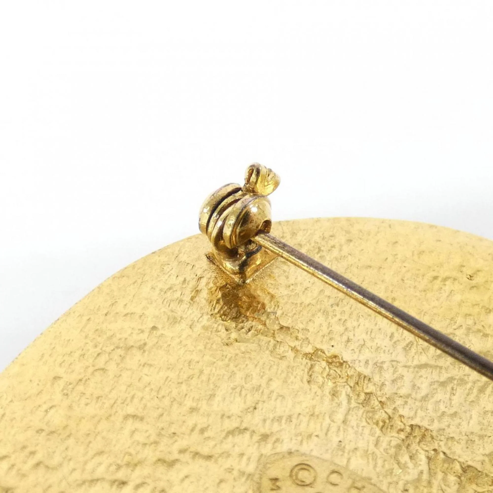 Brooch Gold-Tone Metal - Image 8