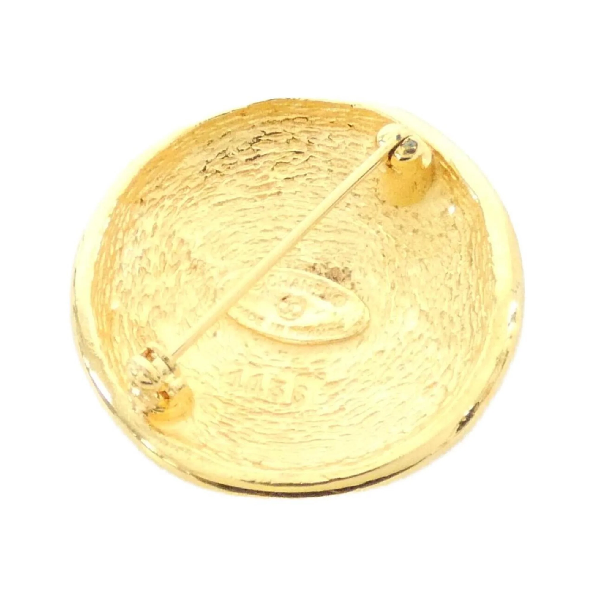 Brooch Gold-Tone Metal - Image 2