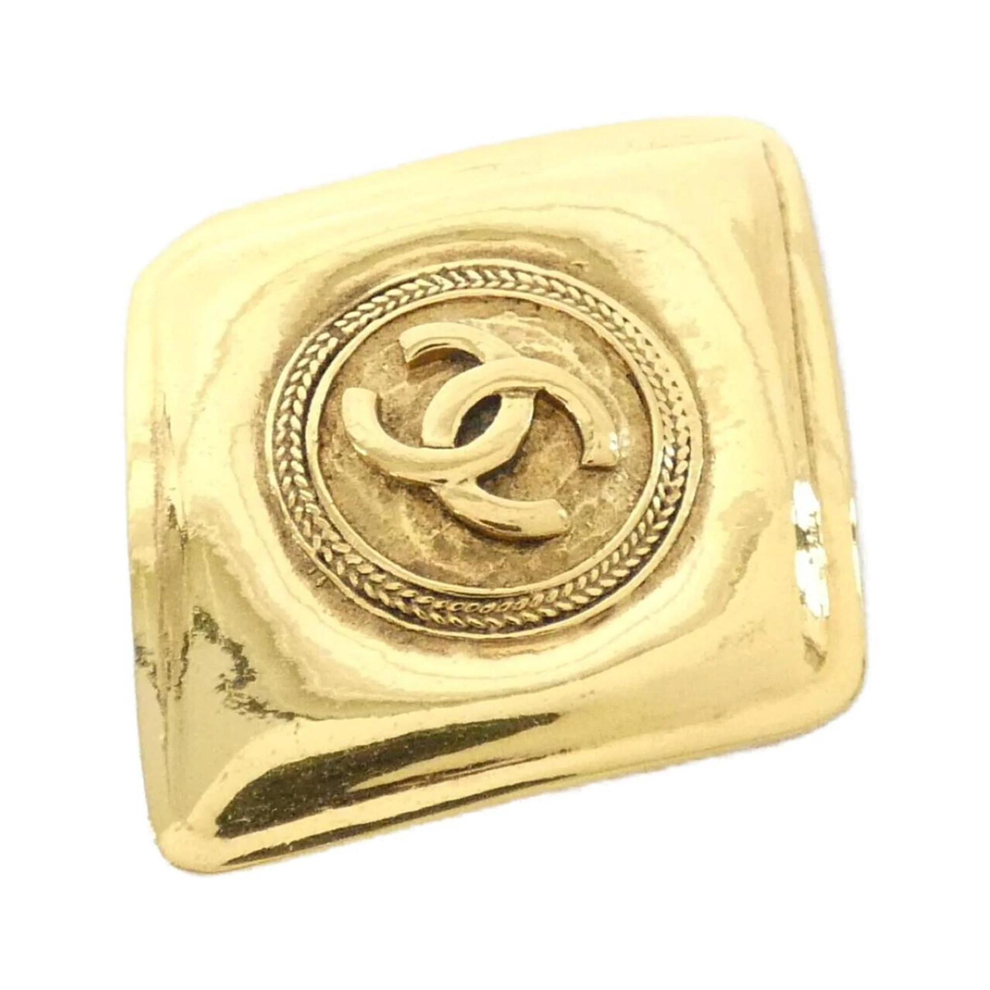 Brooch Gold-Tone Metal