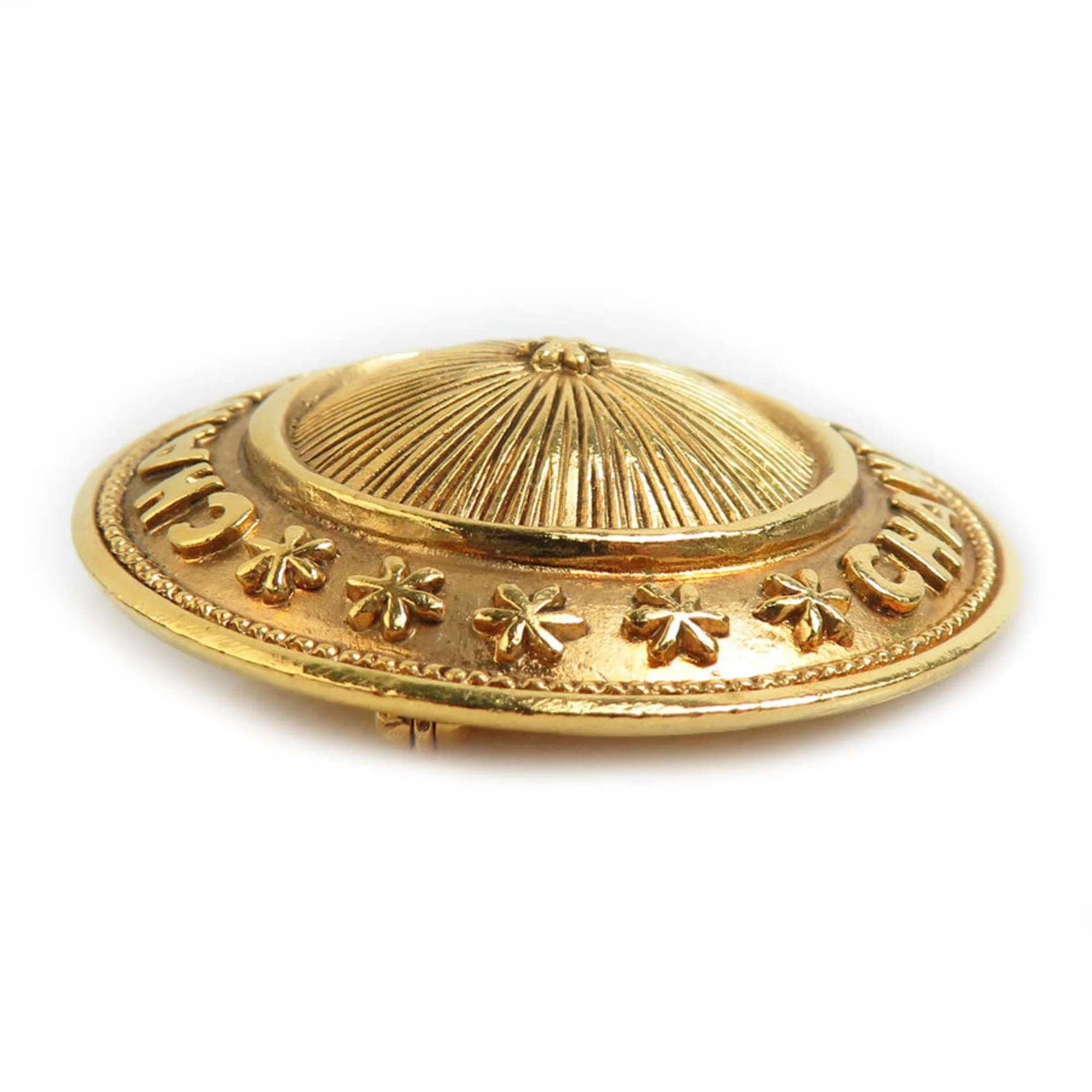 Brooch Gold-Tone Metal - Image 4