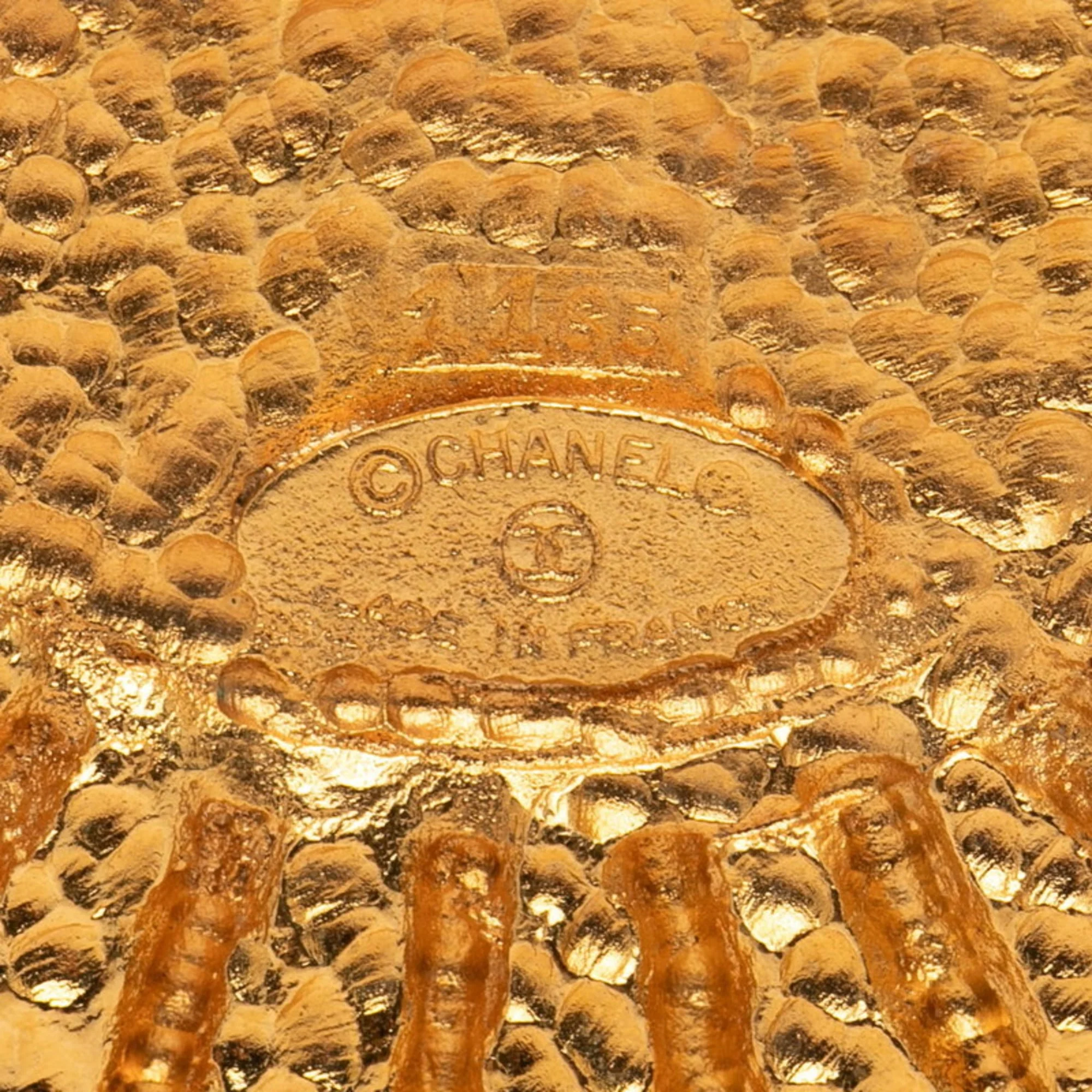 Brooch Gold-Tone Metal - Image 3