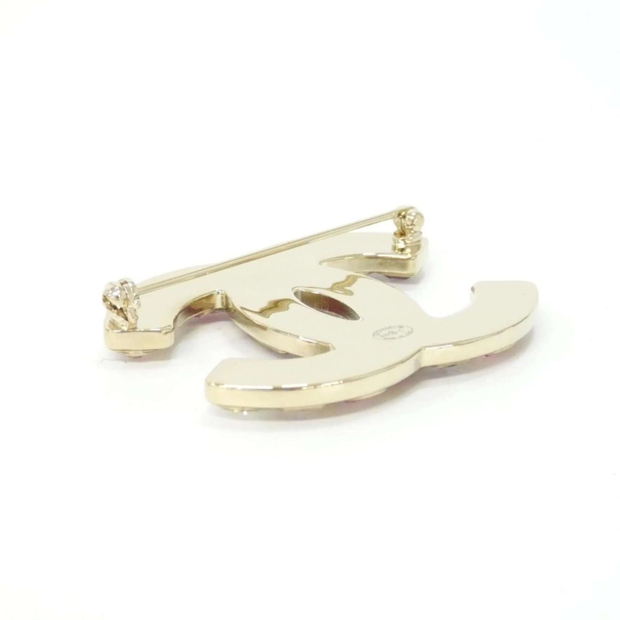 Brooch Gold-Tone Metal - Image 4