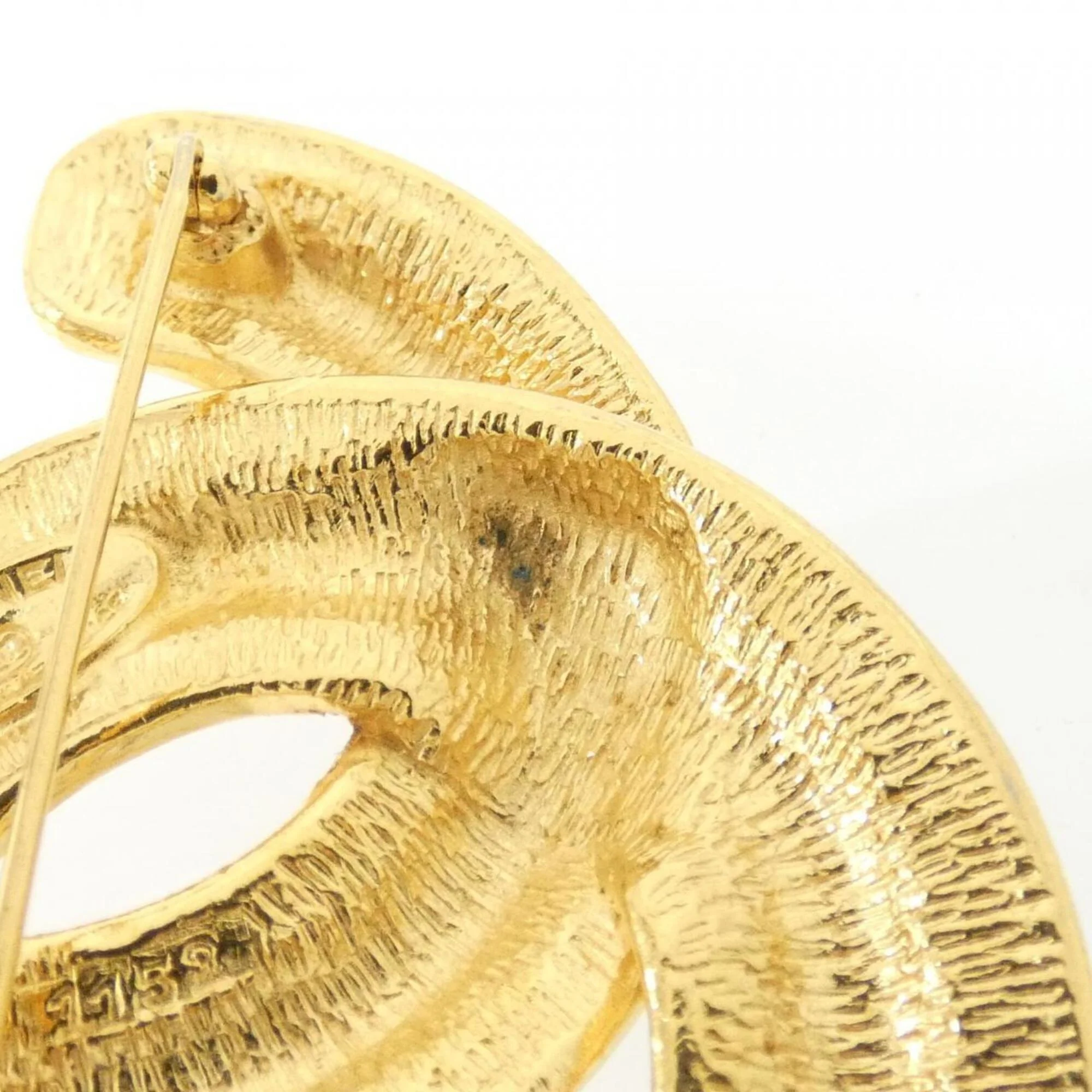 Brooch Gold-Tone Metal - Image 3