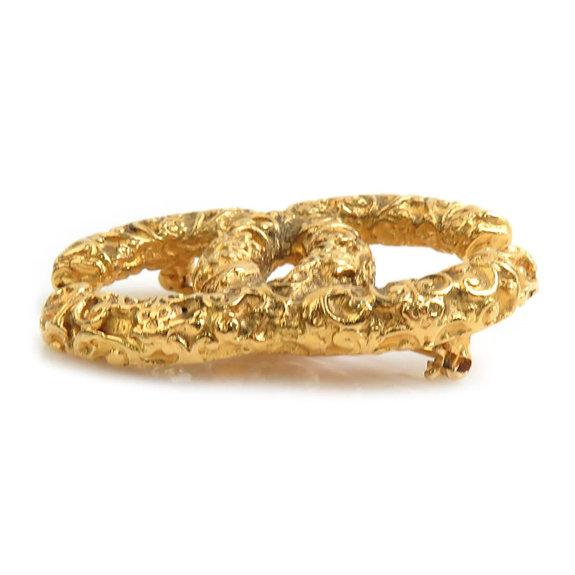 Brooch Metal Gold - Image 3