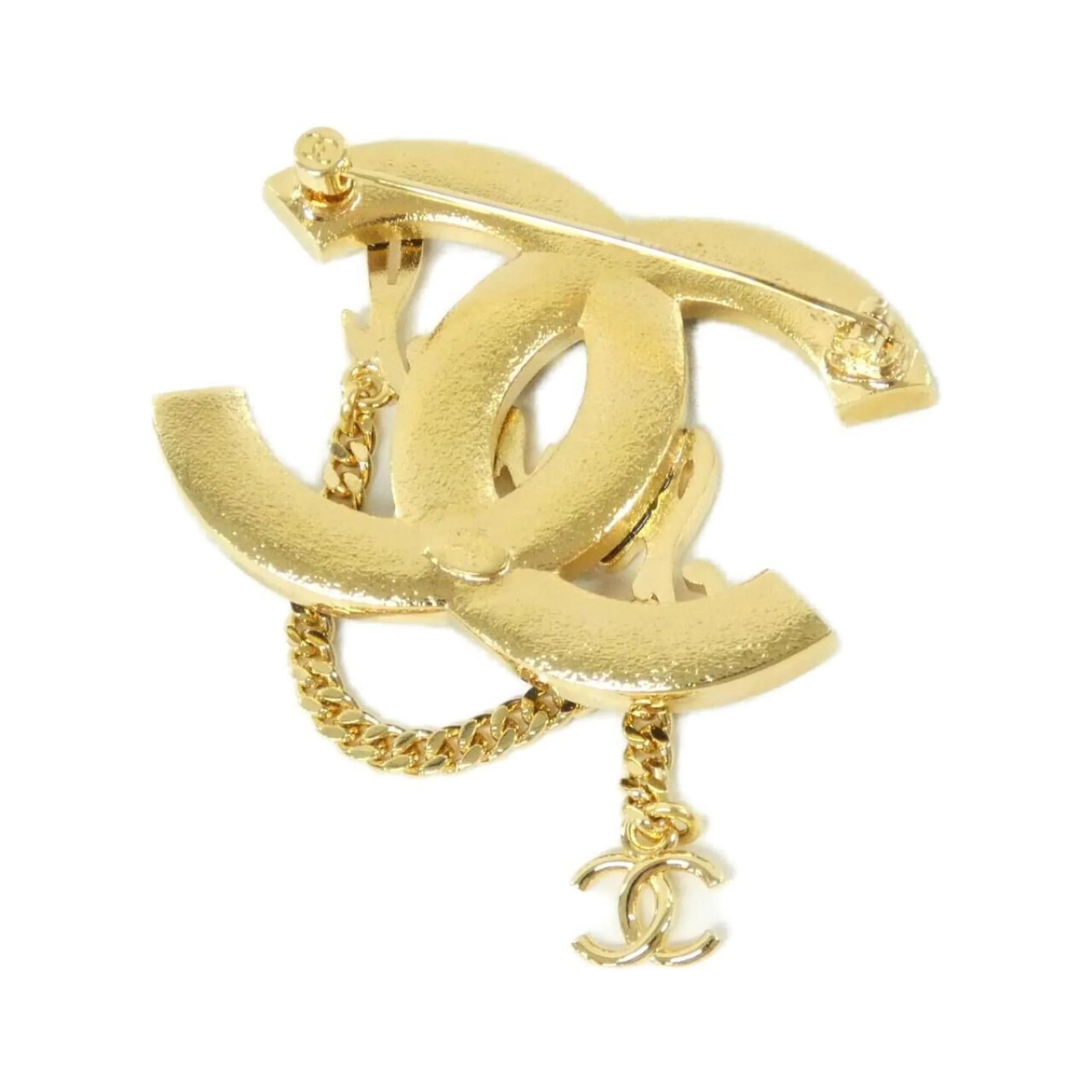 Brooch Metal Gold Purple - Image 2