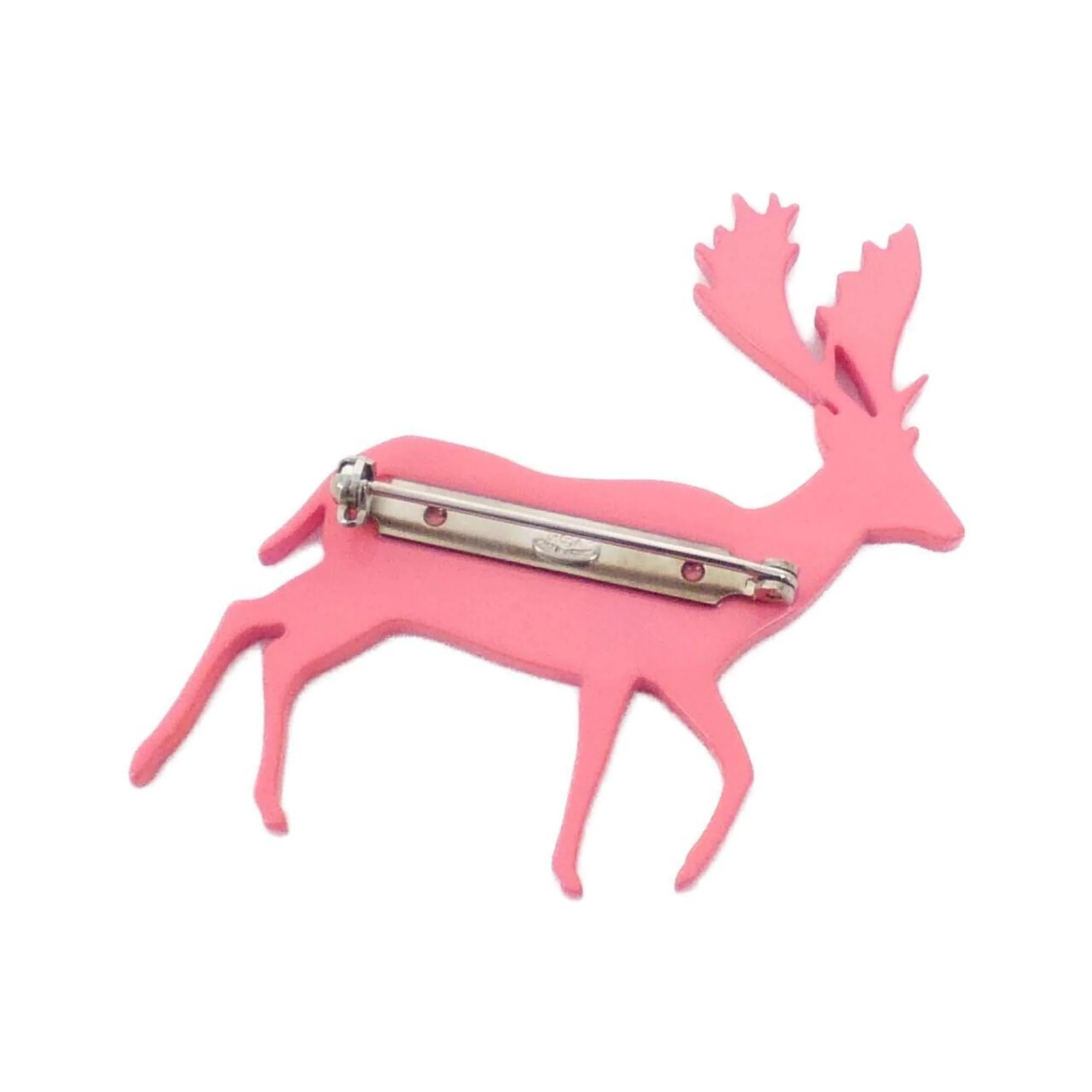 Brooch Metal Pink - Image 2