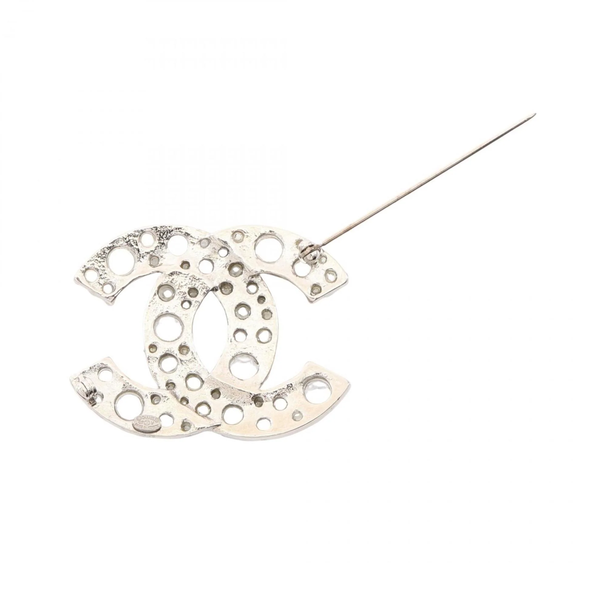 CC Logo Brooch Metal - Image 2