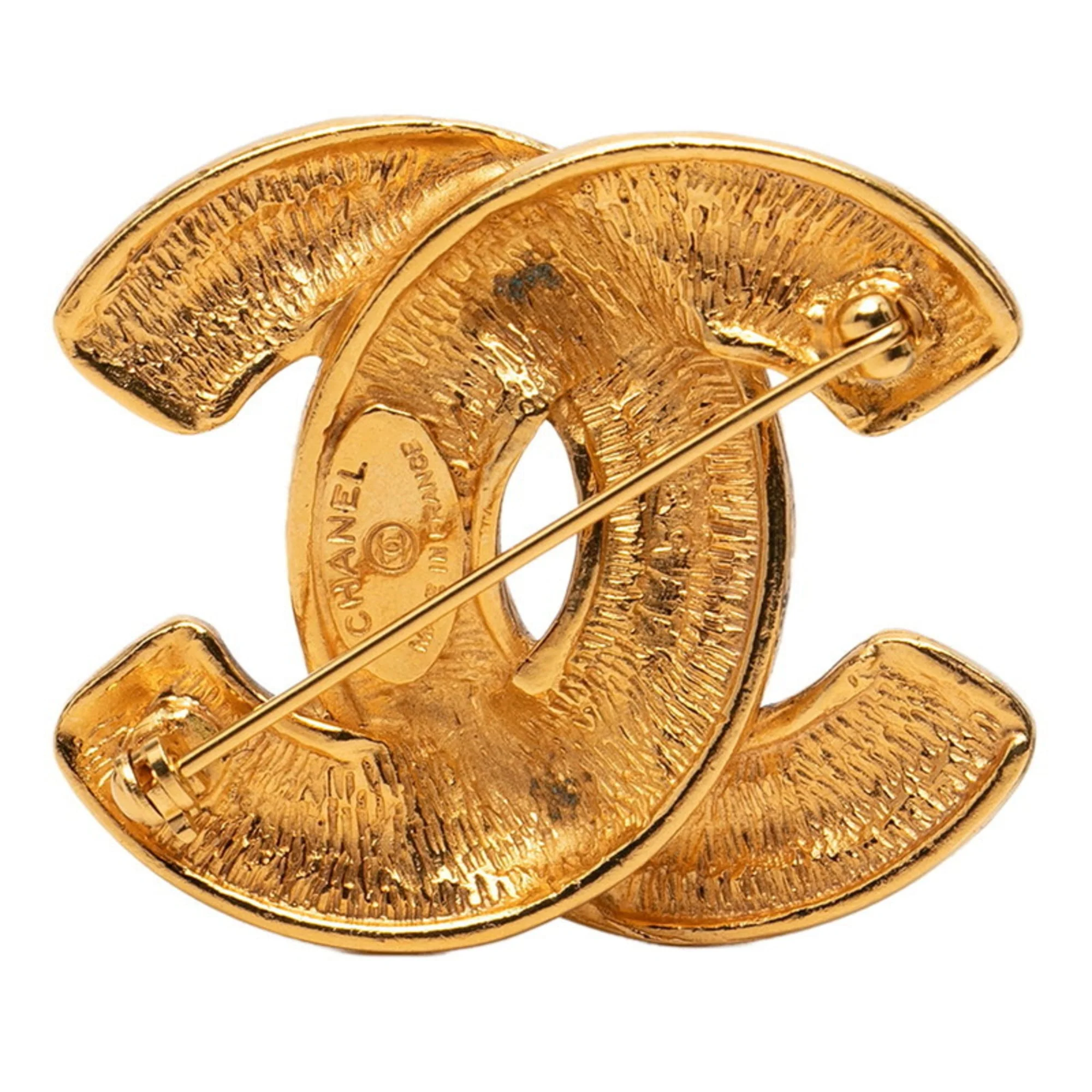 CC Logo Brooch Metal - Image 2