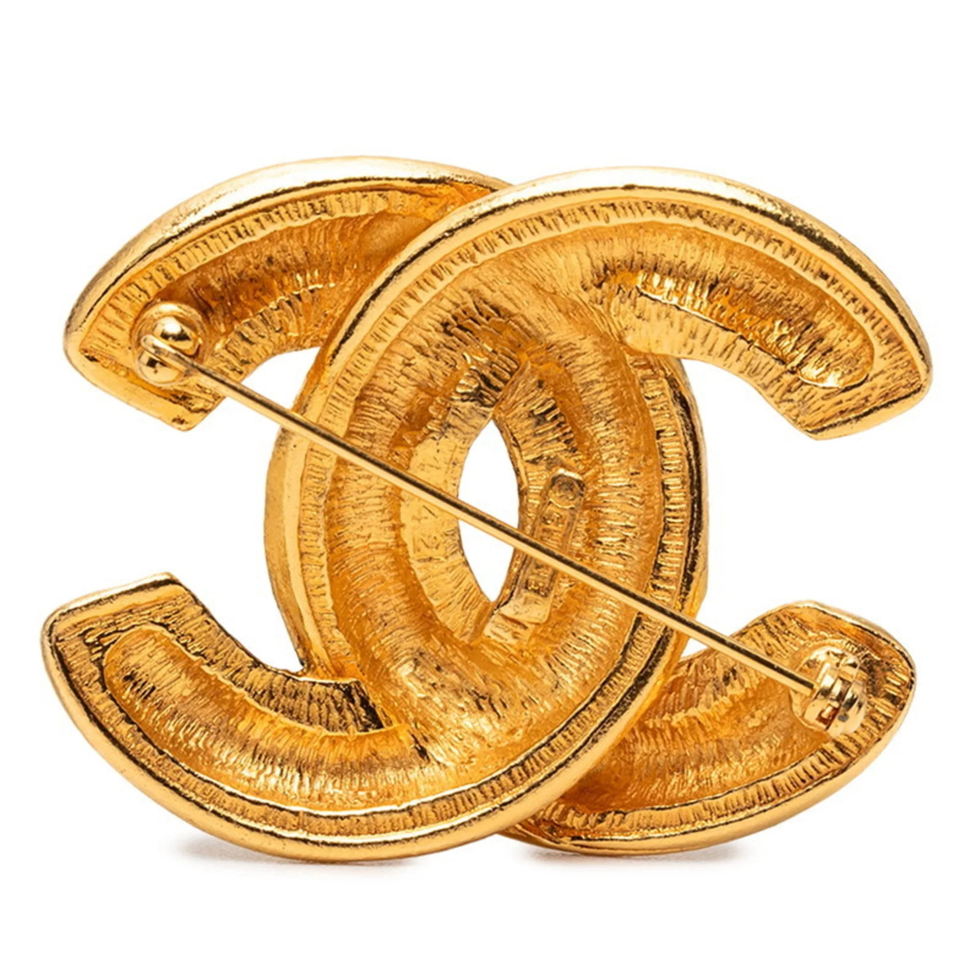 CC Logo Brooch Metal - Image 2