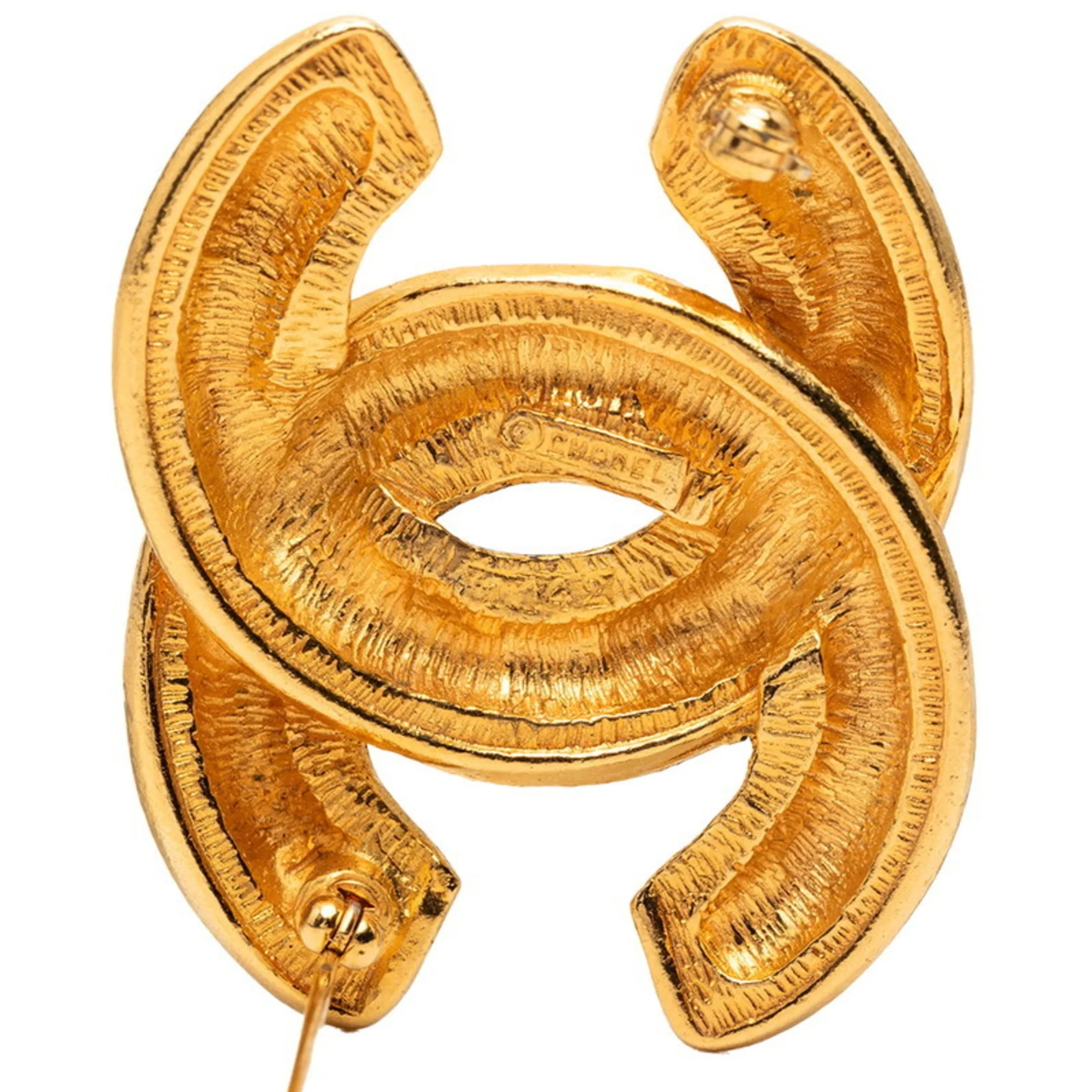 CC Logo Brooch Metal - Image 3