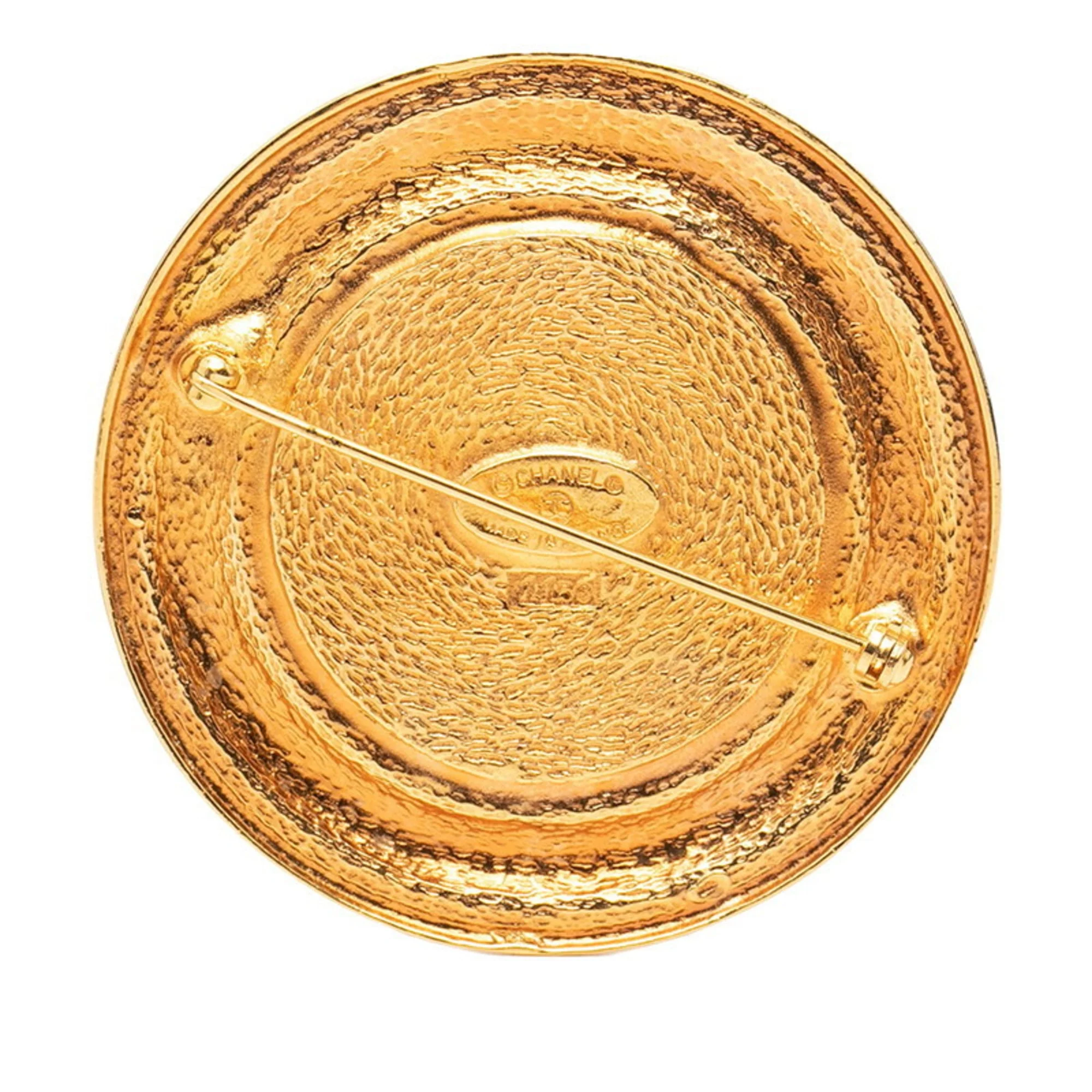 CC Logo Brooch Metal - Image 2