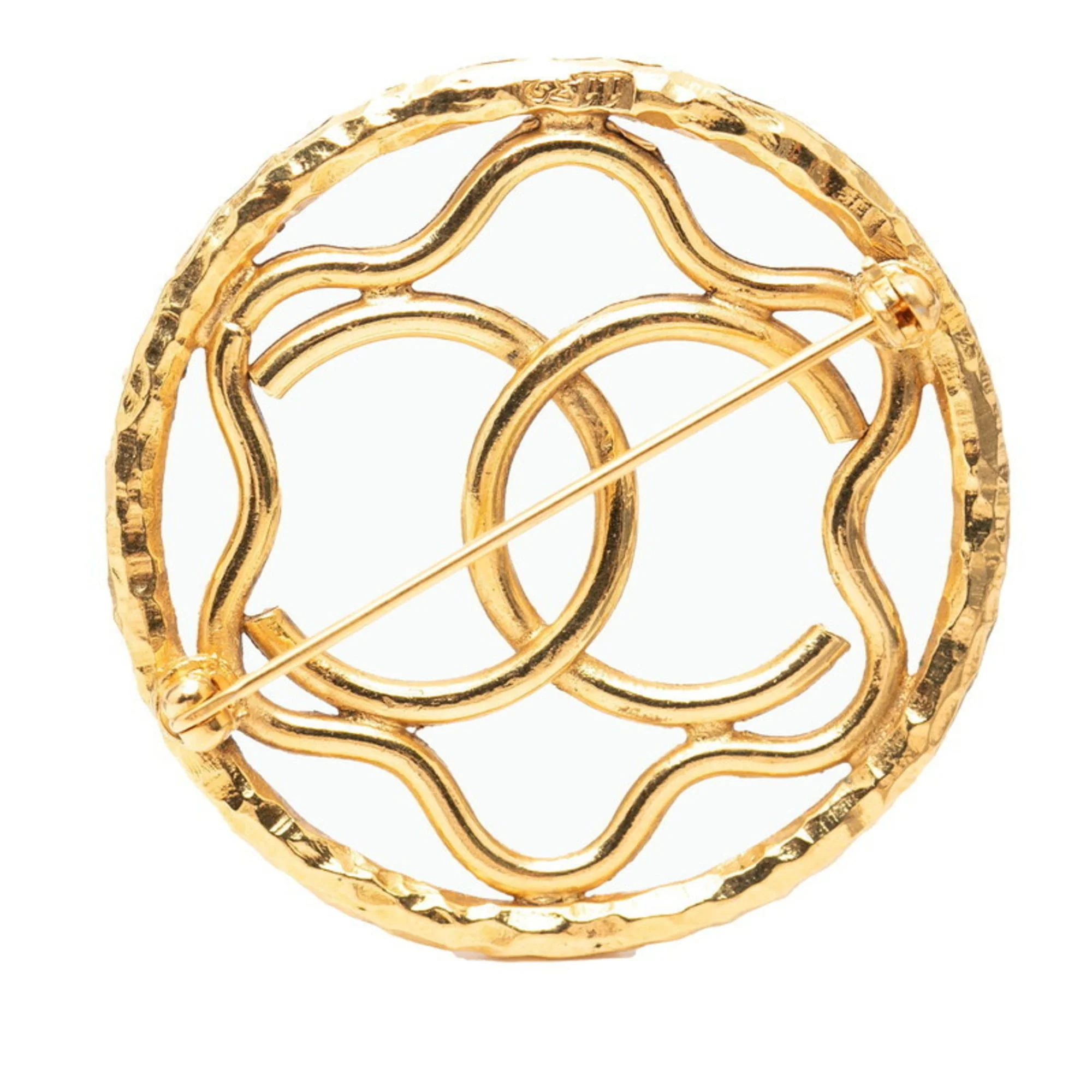 CC Logo Brooch Metal - Image 2