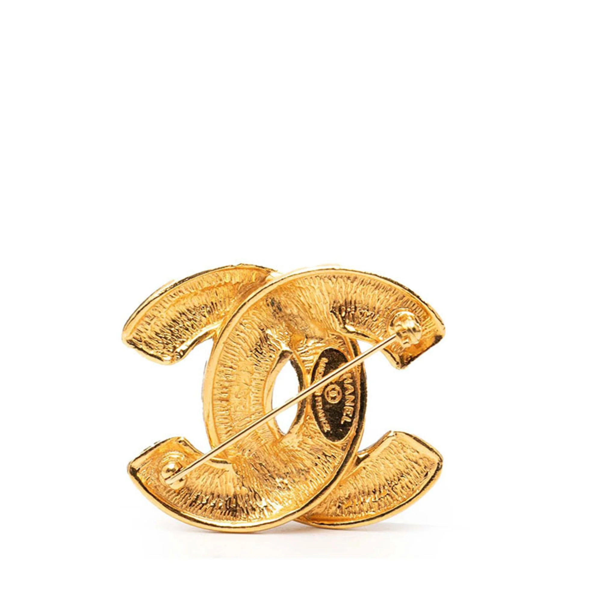 CC Logo Brooch Metal - Image 2