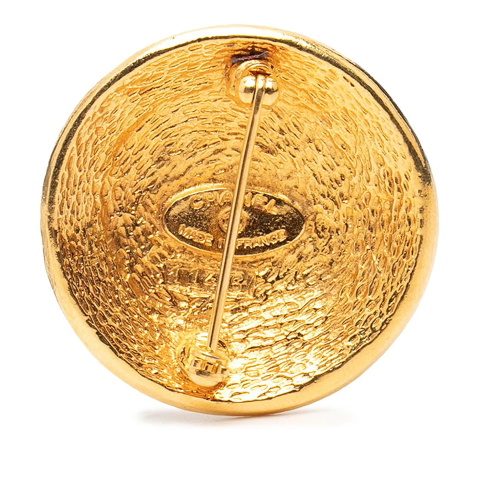 CC Logo Brooch Metal - Image 2