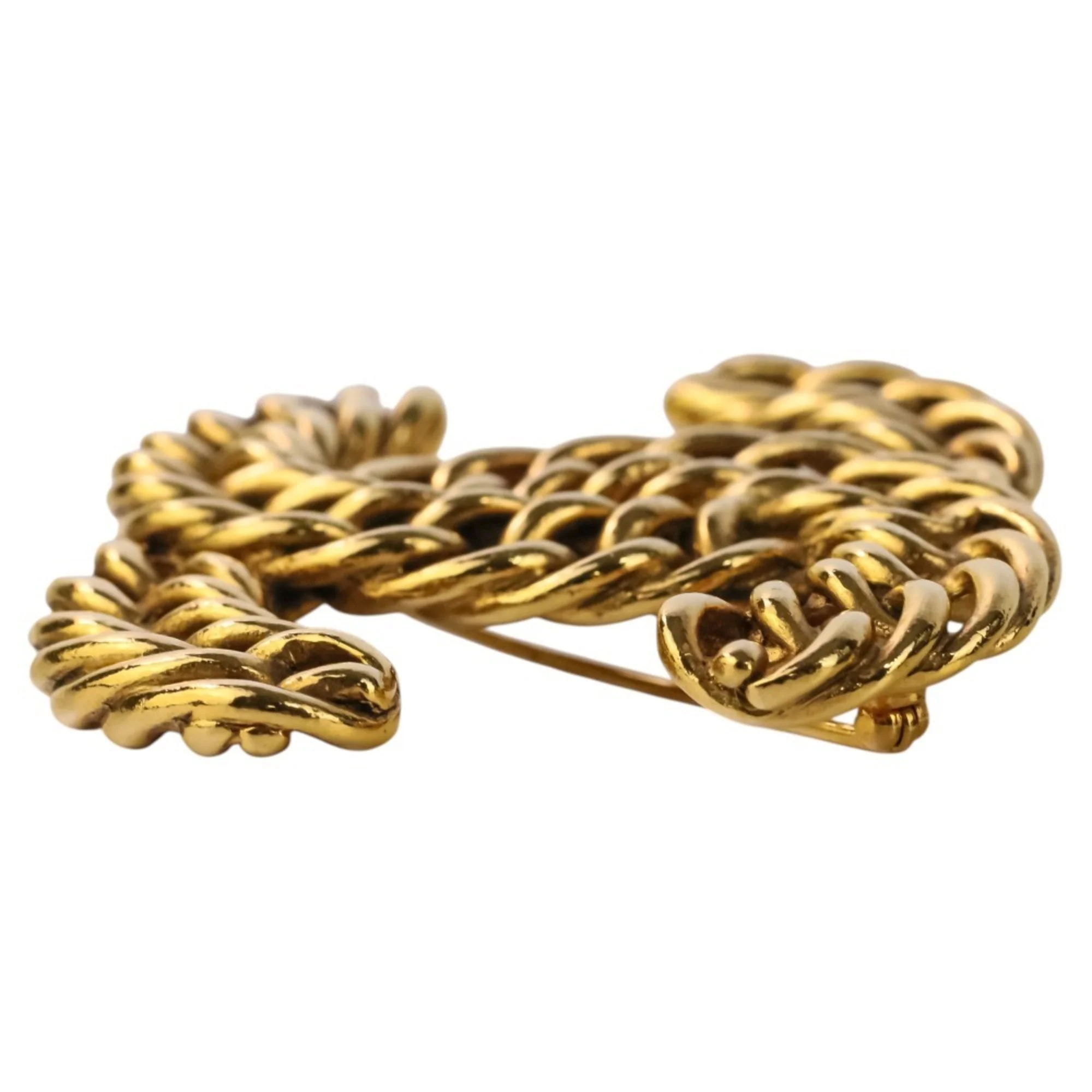 CC Logo Brooch Metal - Image 5