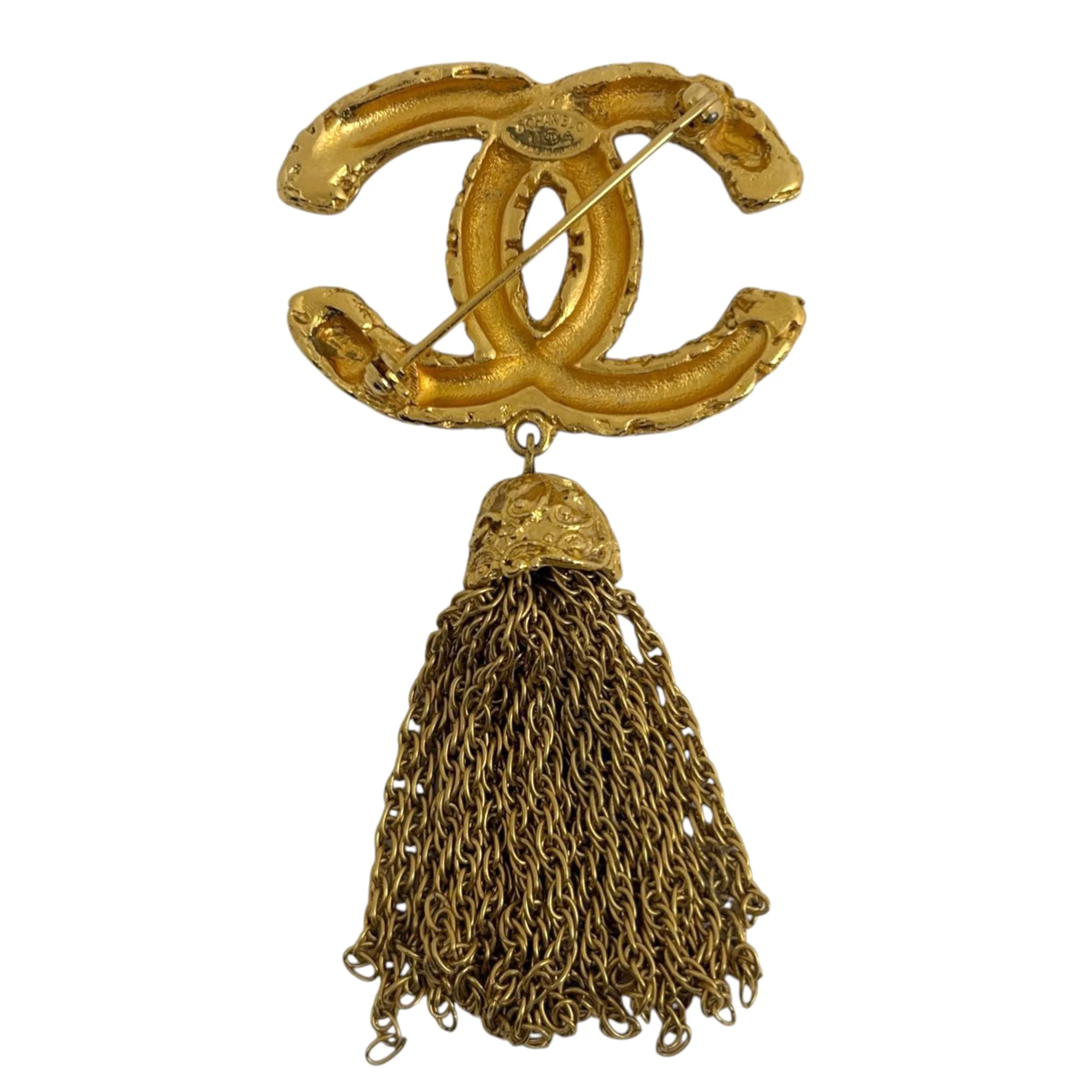 CC Logo Brooch Metal - Image 2