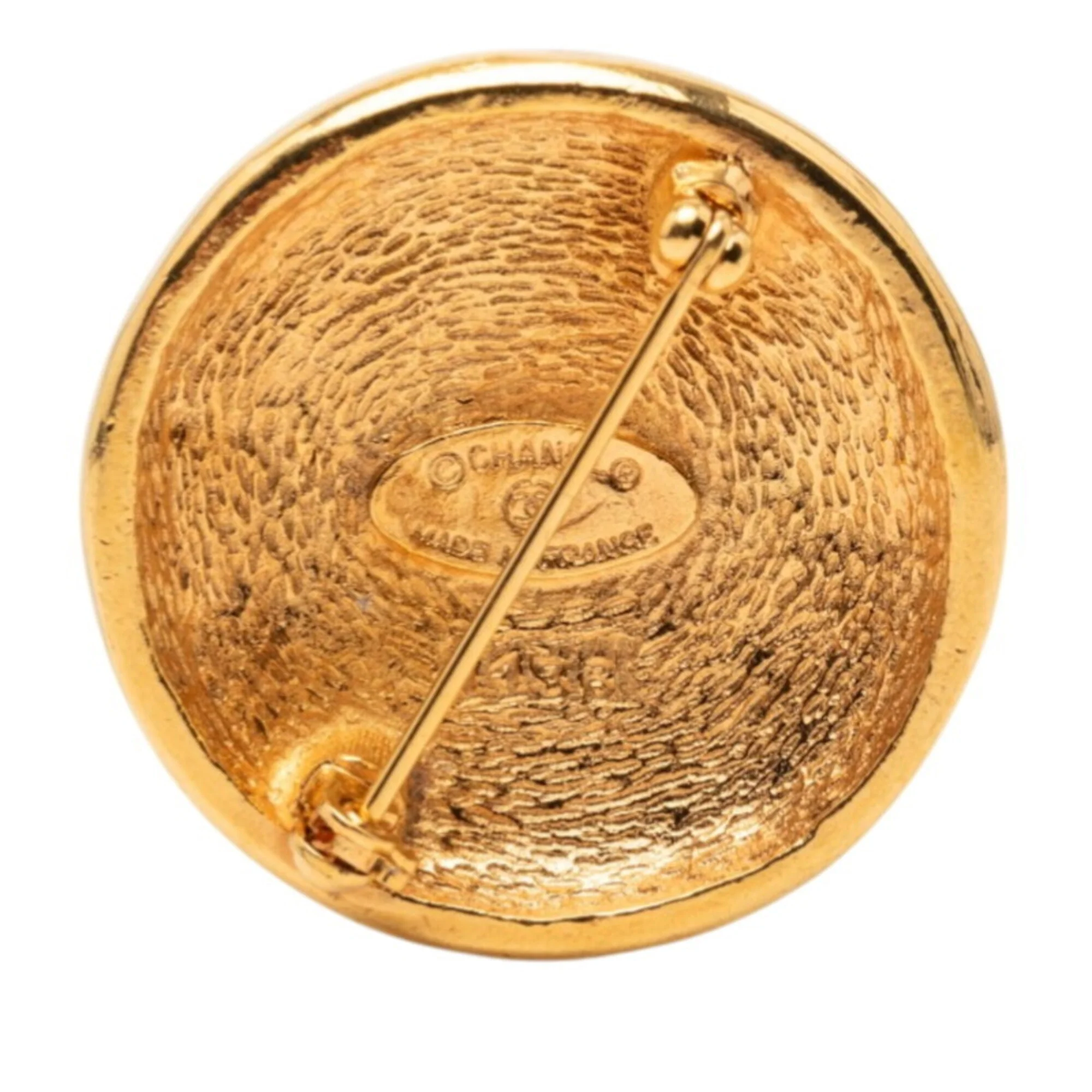 CC Logo Brooch Metal - Image 2