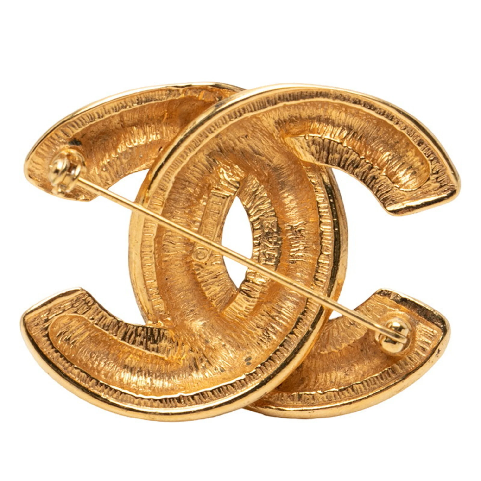 CC Logo Brooch Metal - Image 2