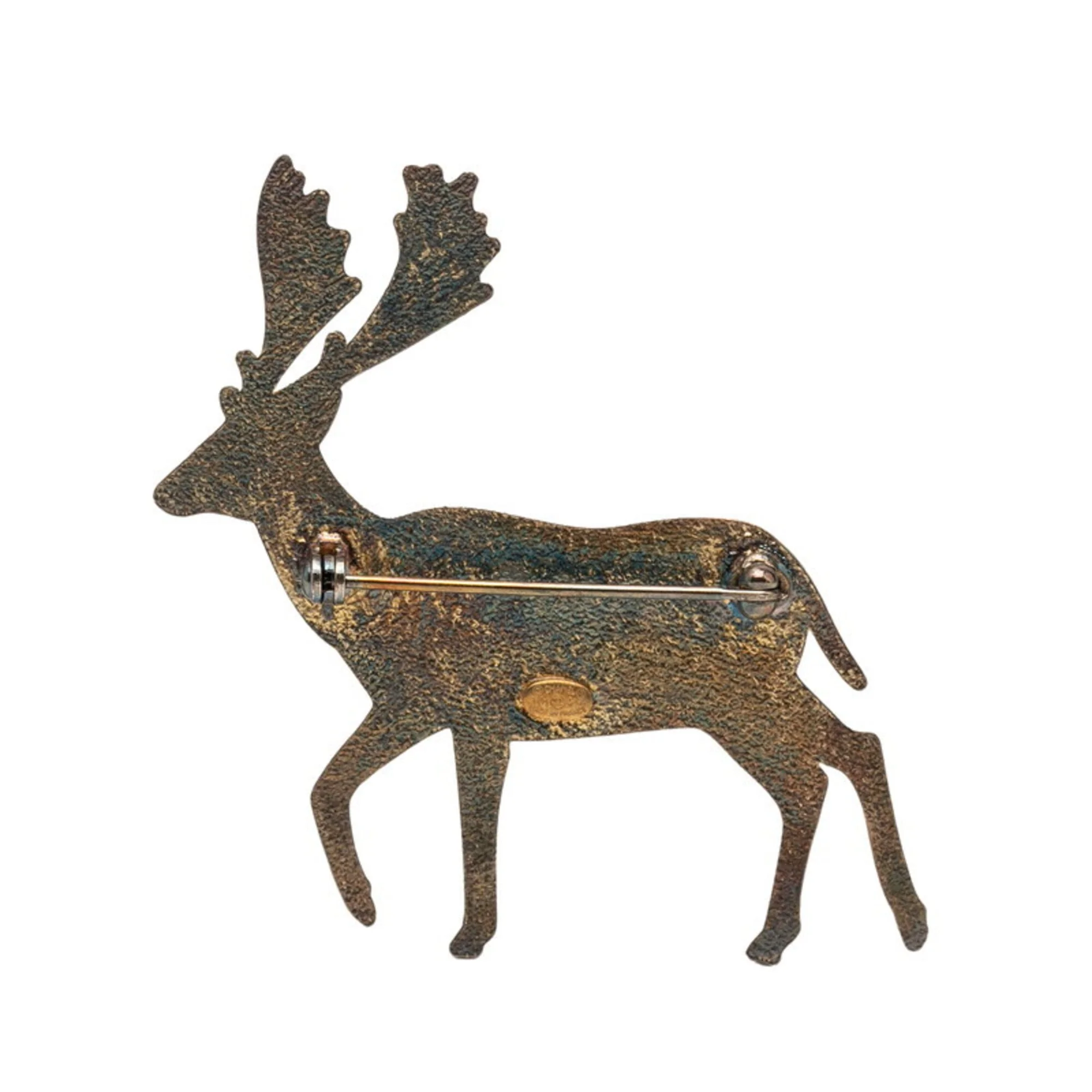 CC Logo Brooch Metal - Image 2