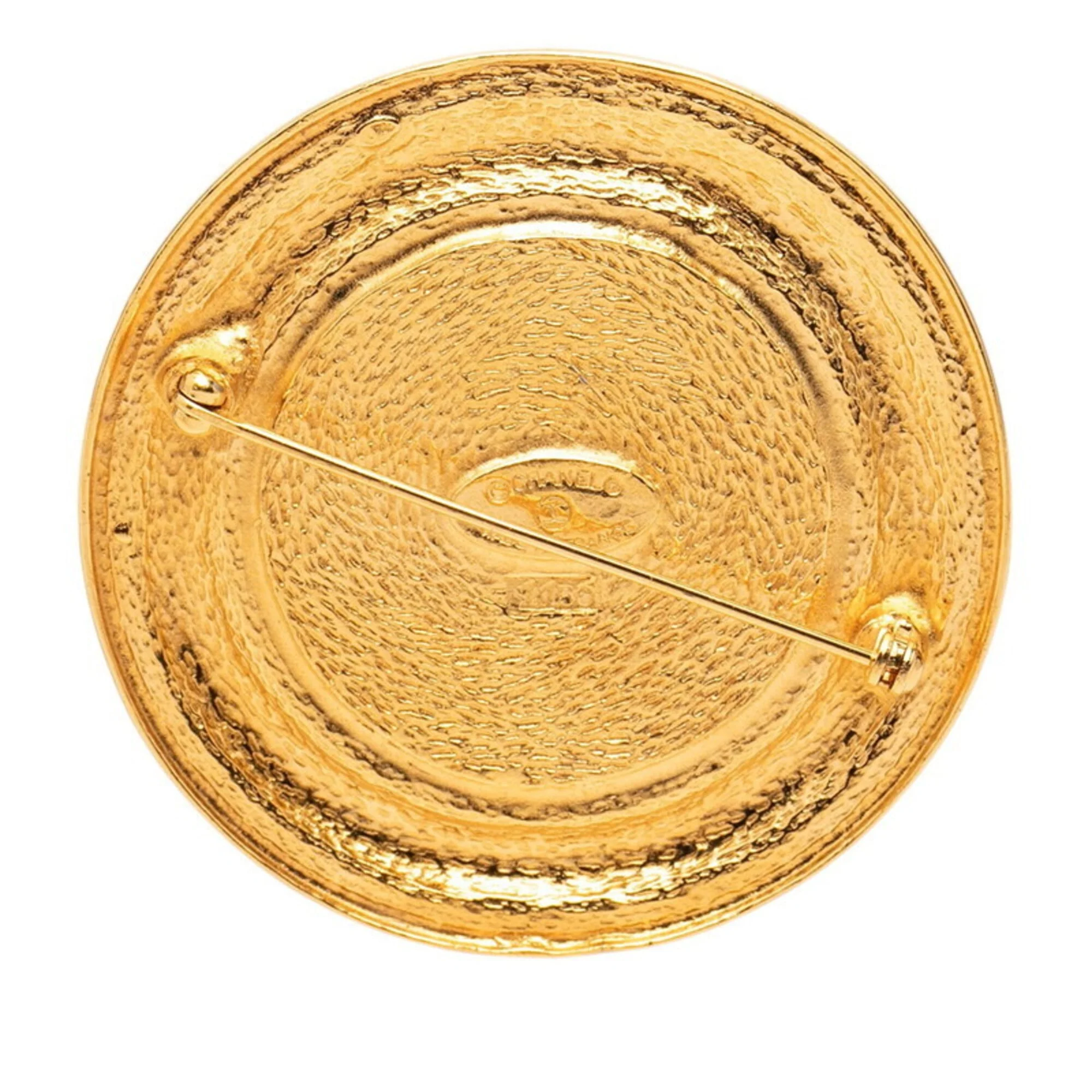 CC Logo Brooch Metal - Image 2
