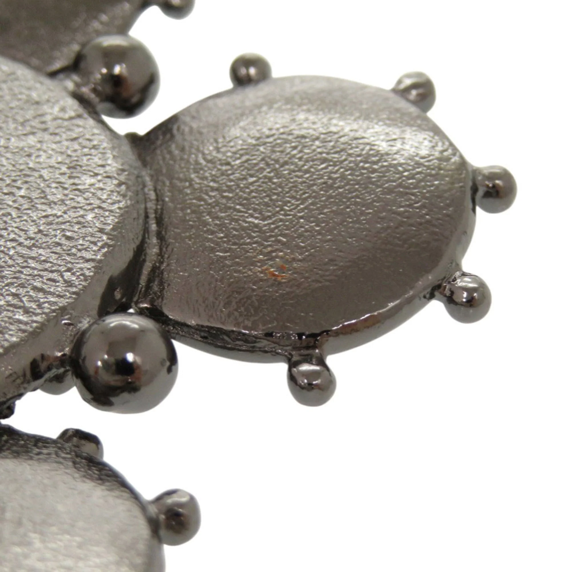 CC Logo Brooch Silver-Tone Metal - Image 5