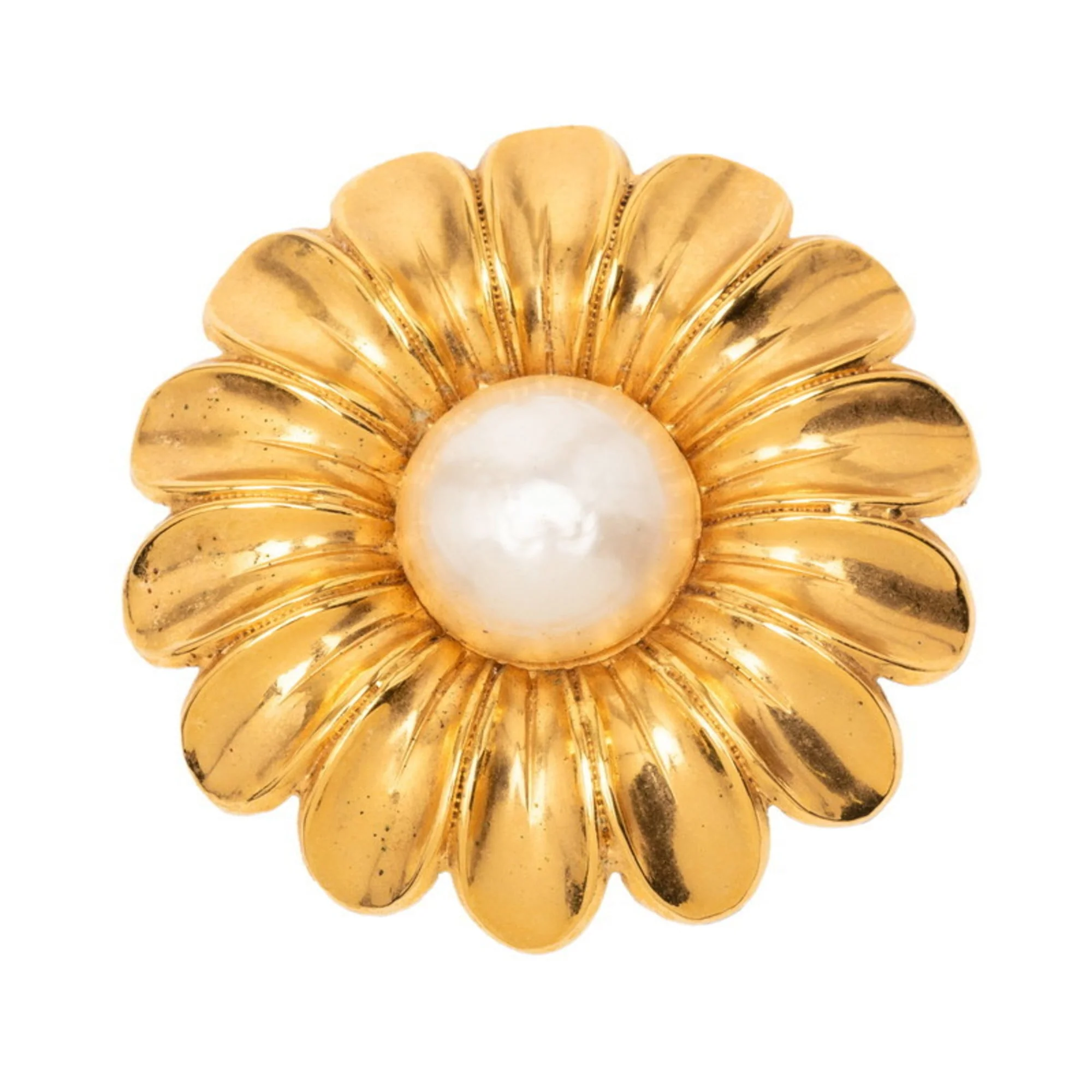 Flower Brooch Metal