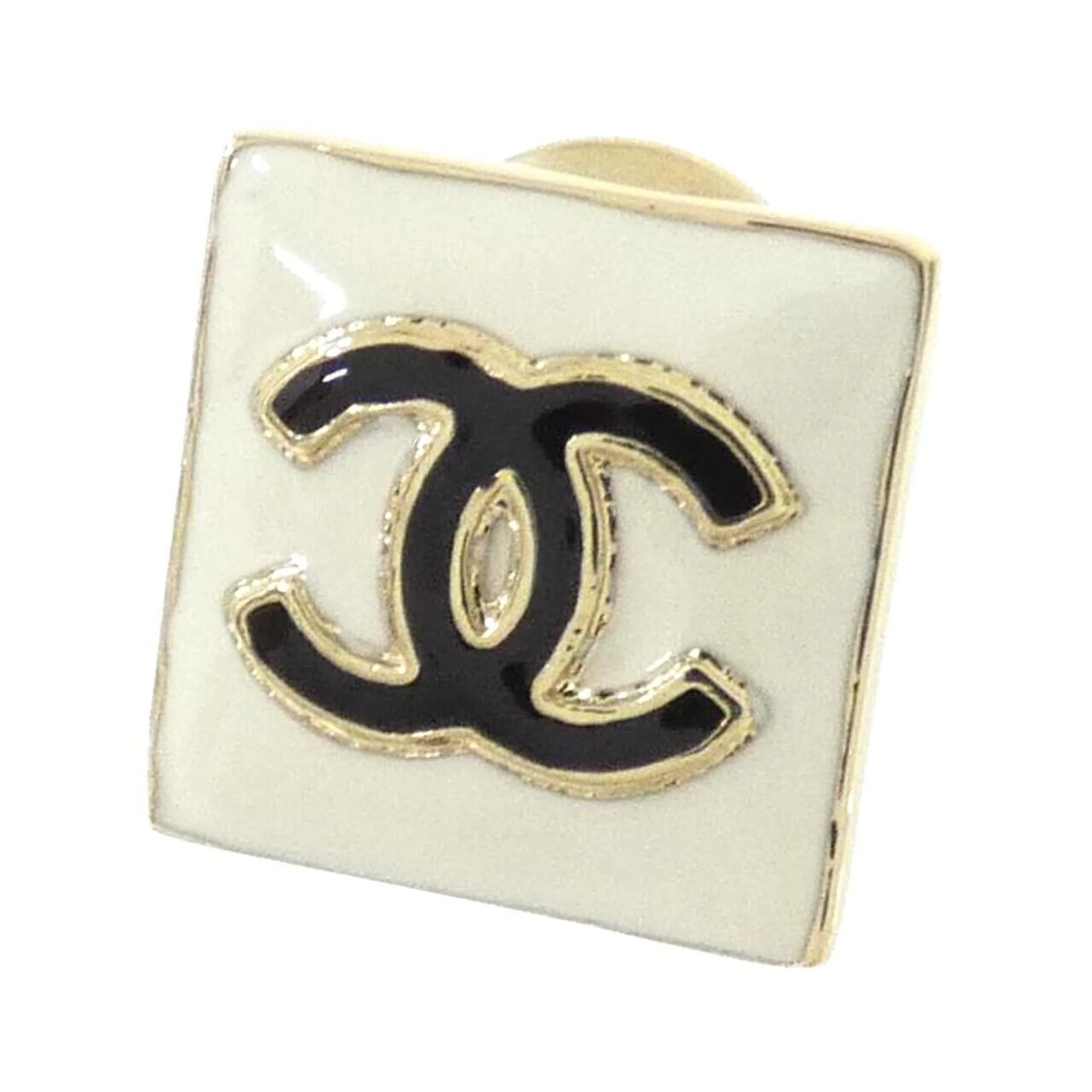 Pin Brooch Black and White