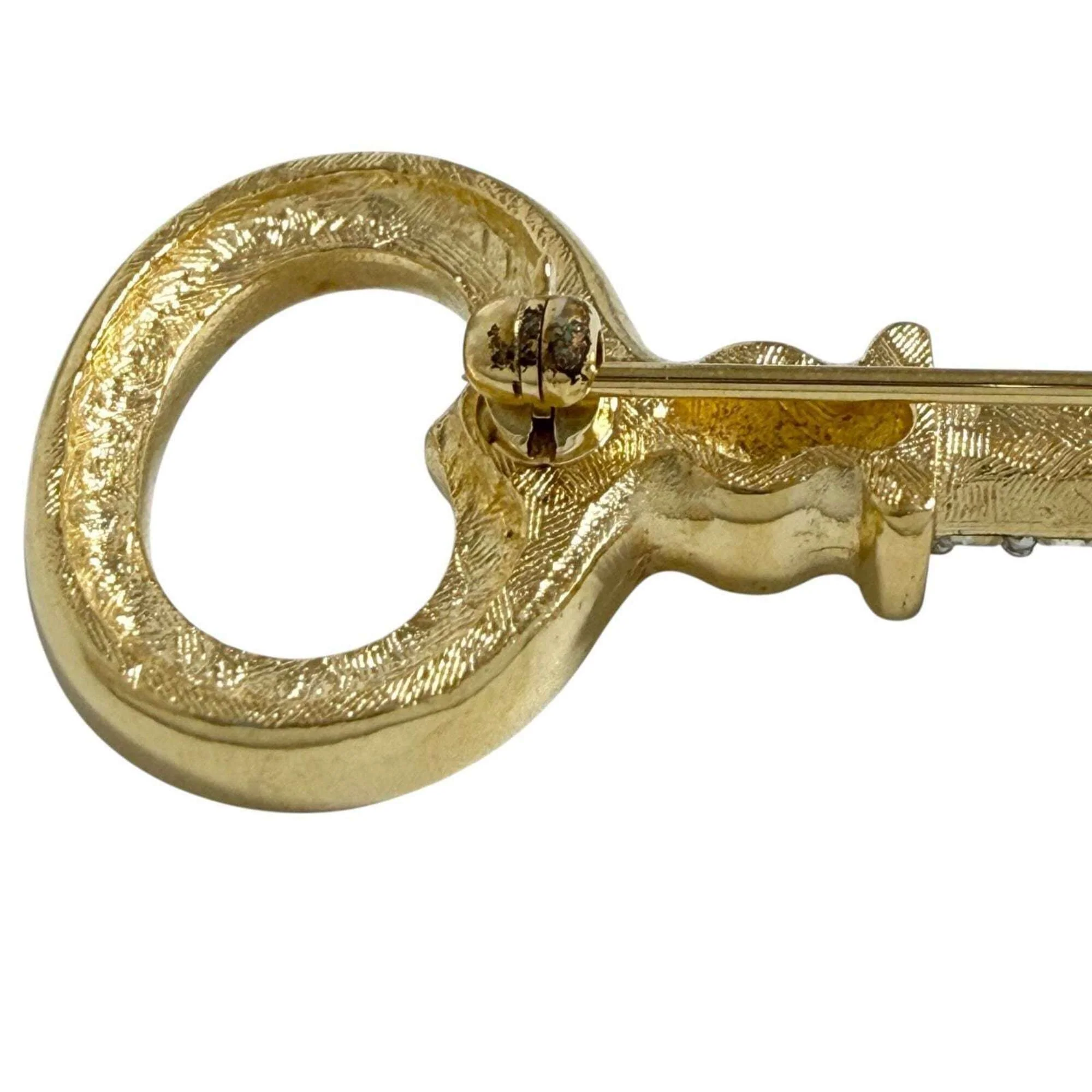 Brooch Metal and Rhinestone - Image 5