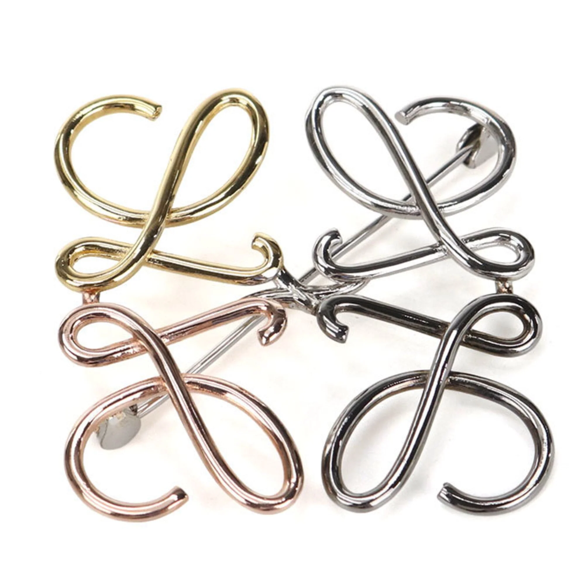 Brooch Metal Multi-Color