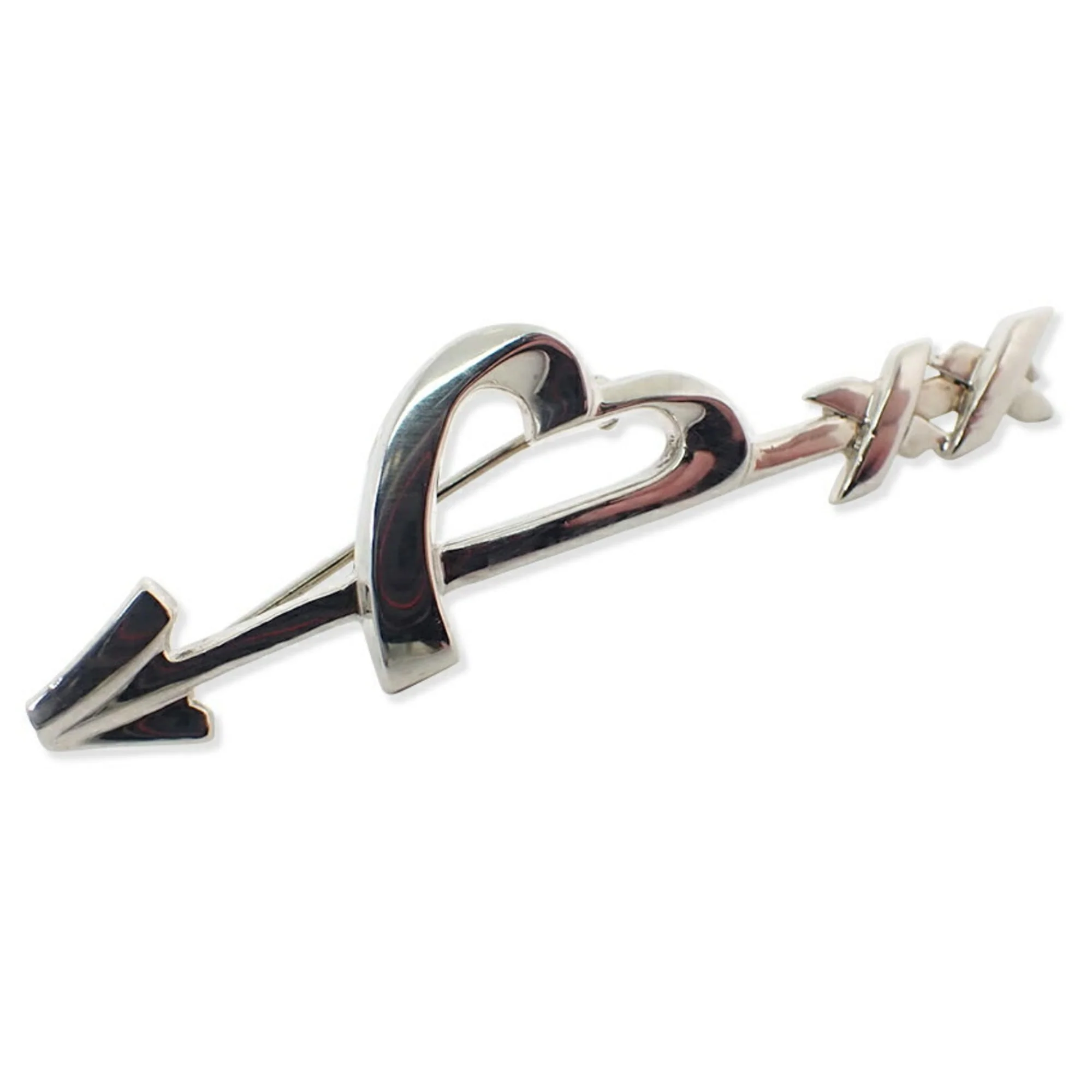 Loving Heart Brooch Sterling Silver - Image 2