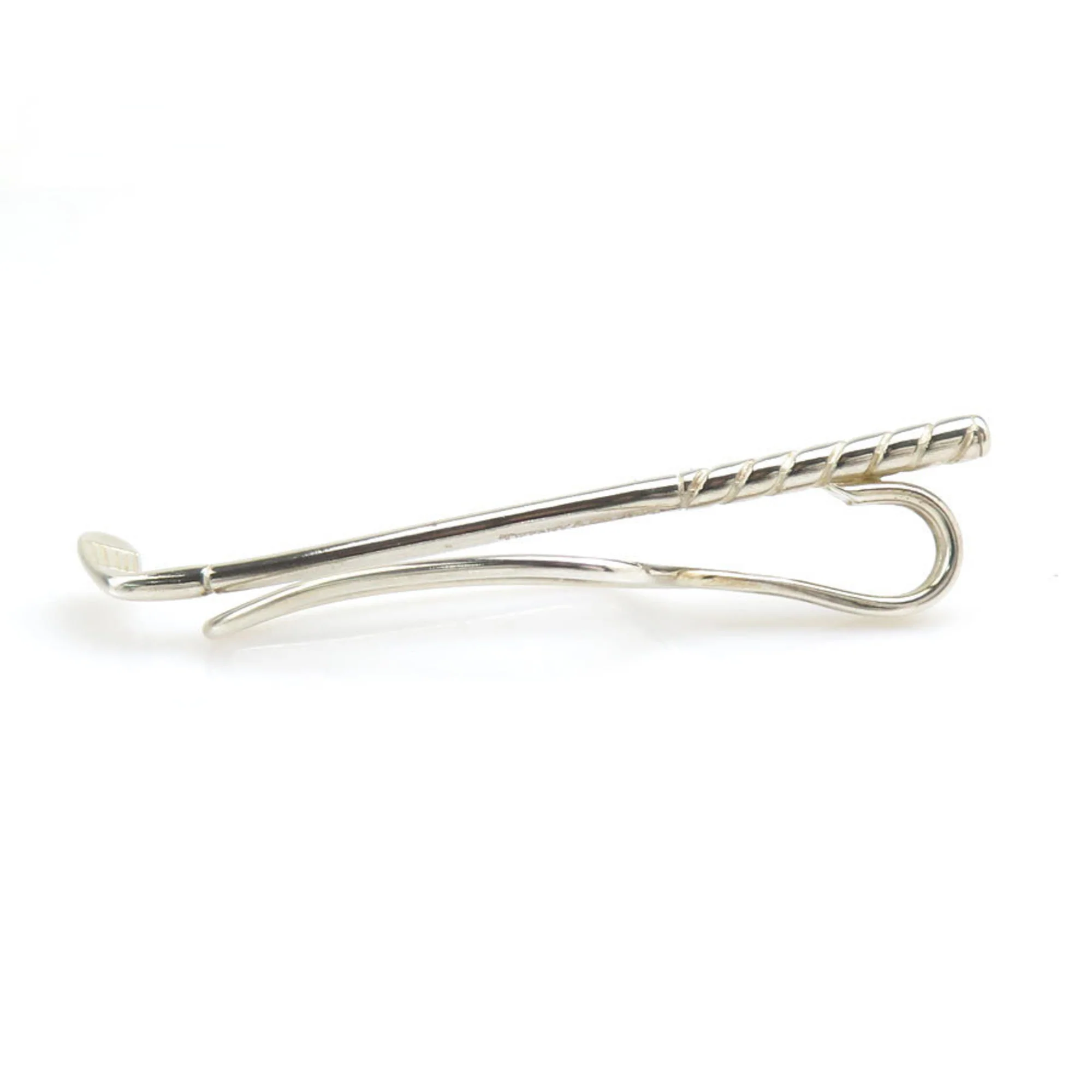 Tie Clip Sterling Silver Brooch - Image 3