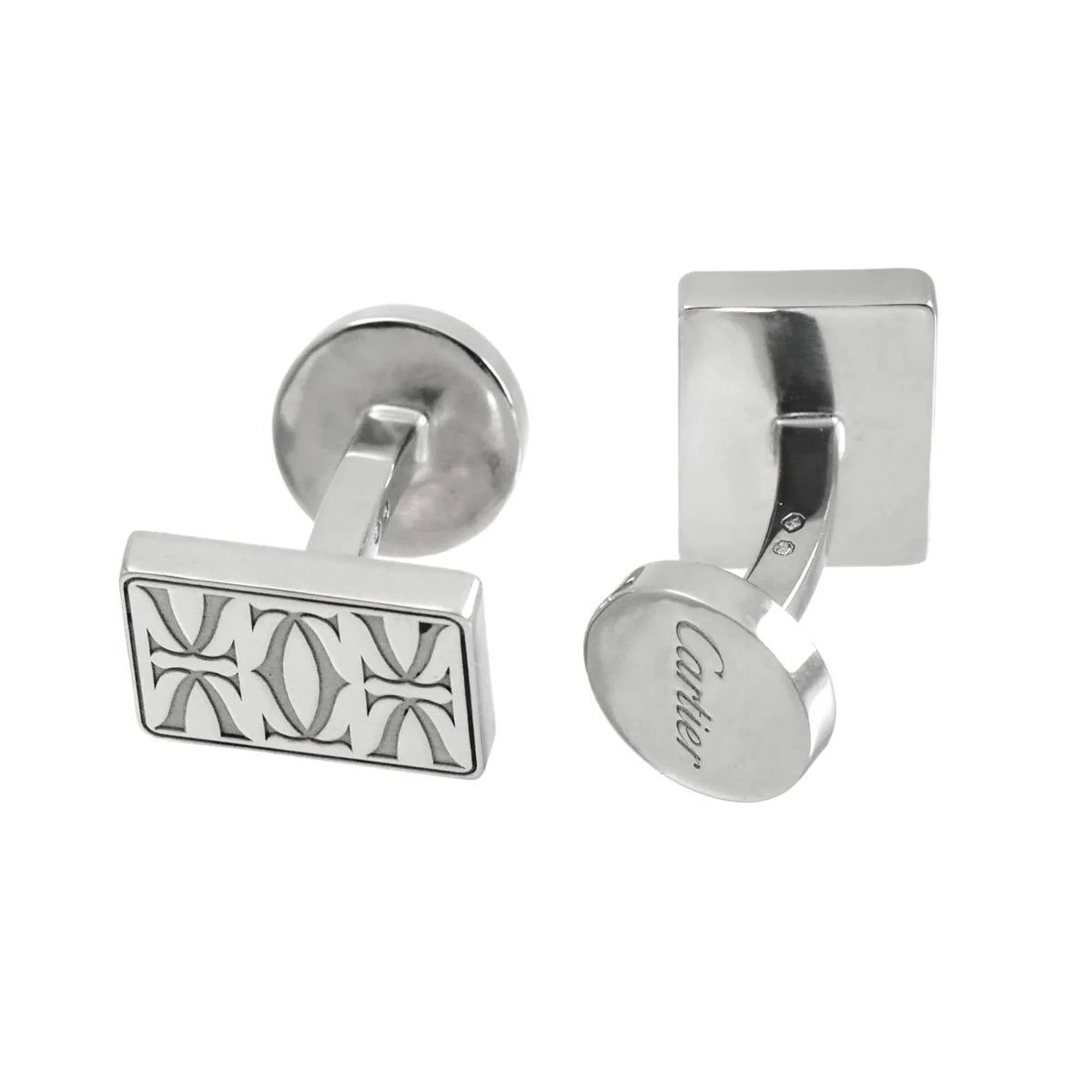Double C Cufflinks Sterling Silver Bracelet - Image 4