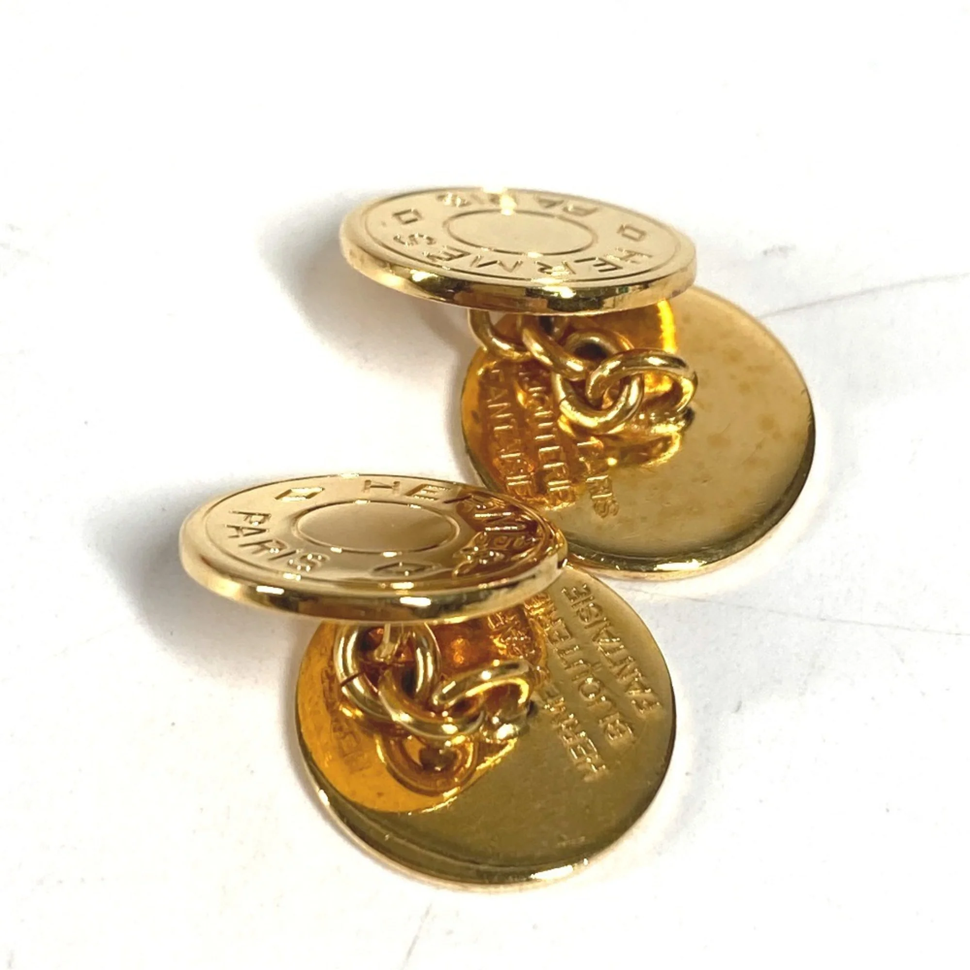 Cufflinks Metal Gold Bracelet - Image 3