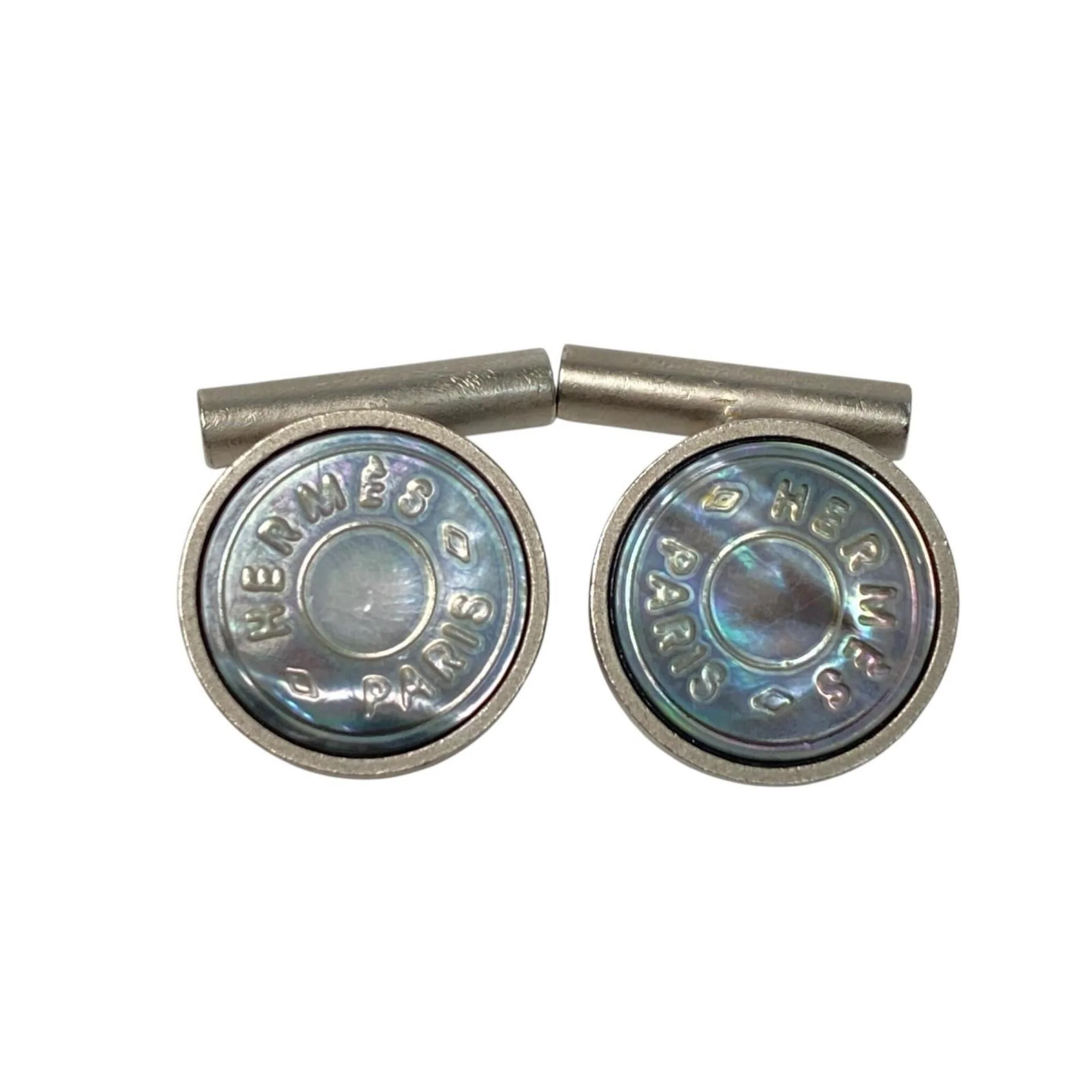 Sellier Cufflinks Gold and Shell Bracelet