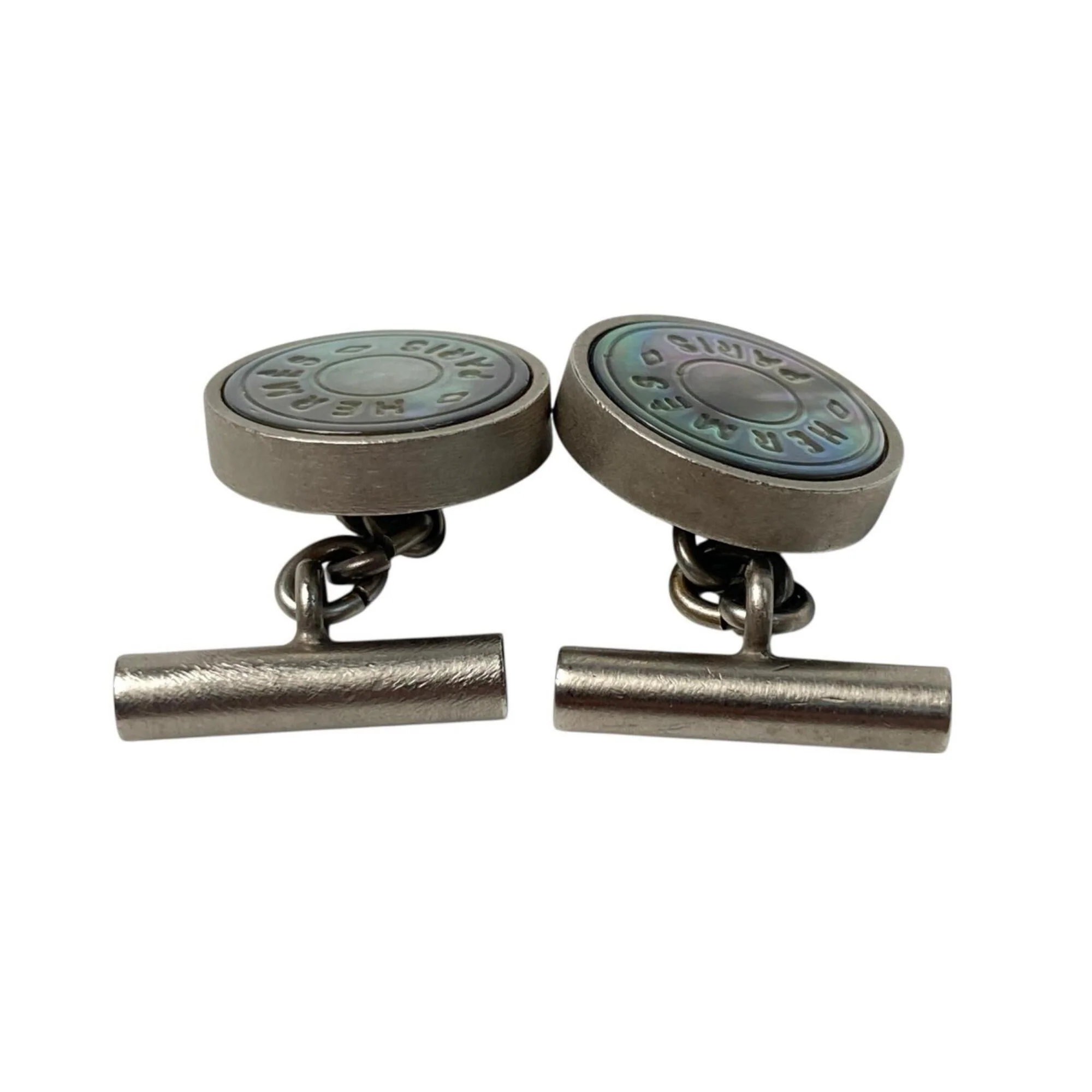 Sellier Cufflinks Gold and Shell Bracelet - Image 5