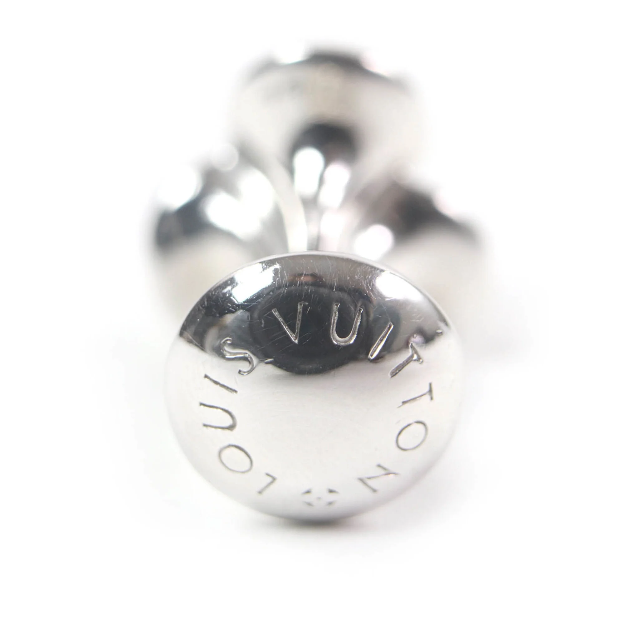 Bouton De Manchette Bouquet Clou Cufflinks Sterling Silver Bracelet - Image 5