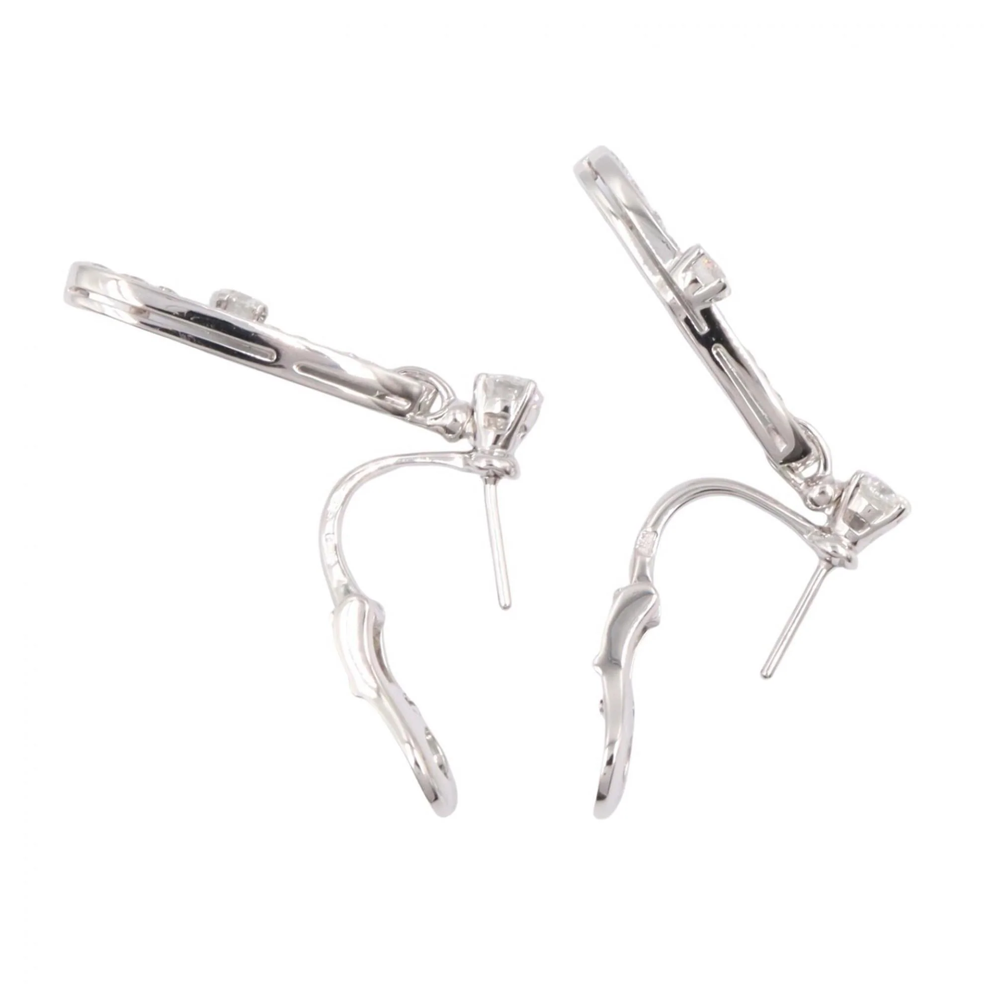 Earrings 18K White Gold - Image 3