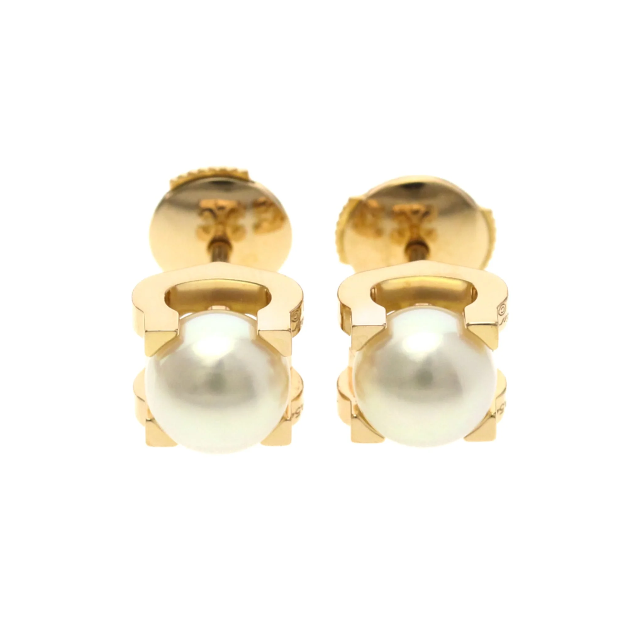 C de Cartier Earrings 18K Rose Gold 18K Rose Gold - Image 2