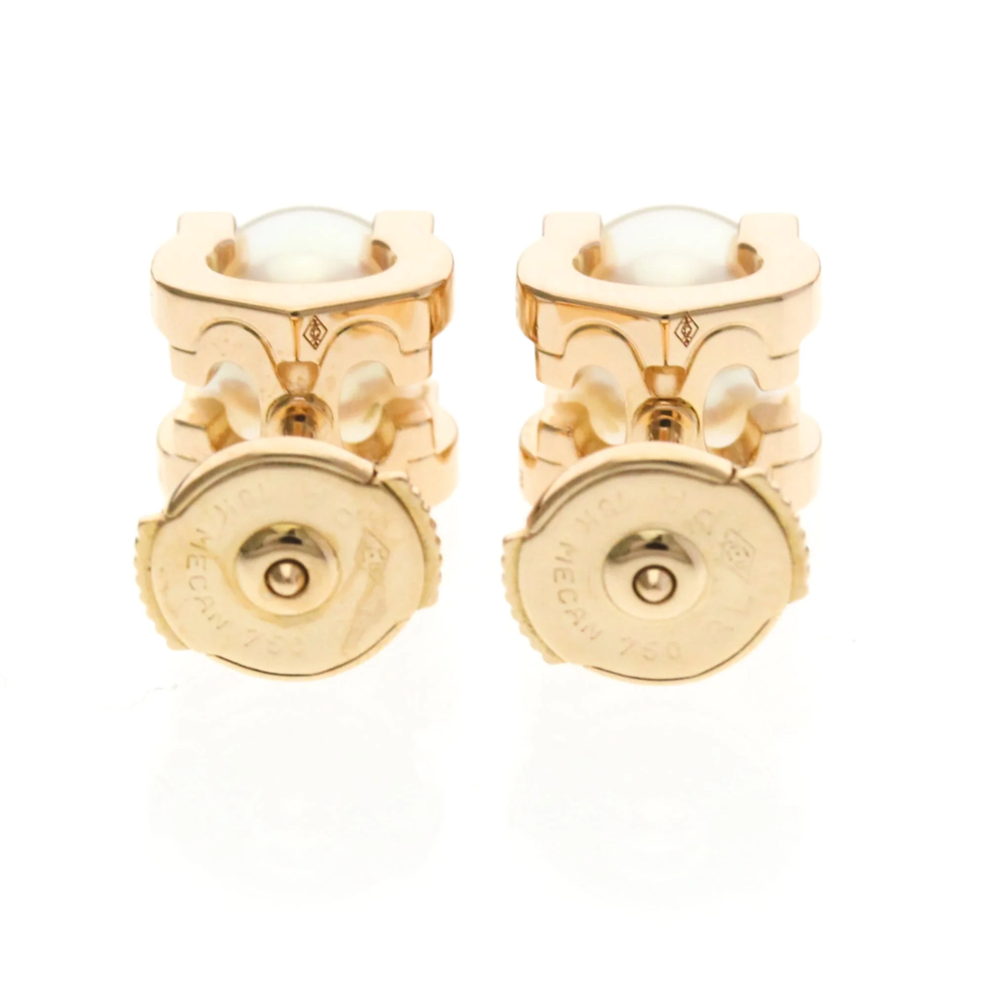 C de Cartier Earrings 18K Rose Gold 18K Rose Gold - Image 3