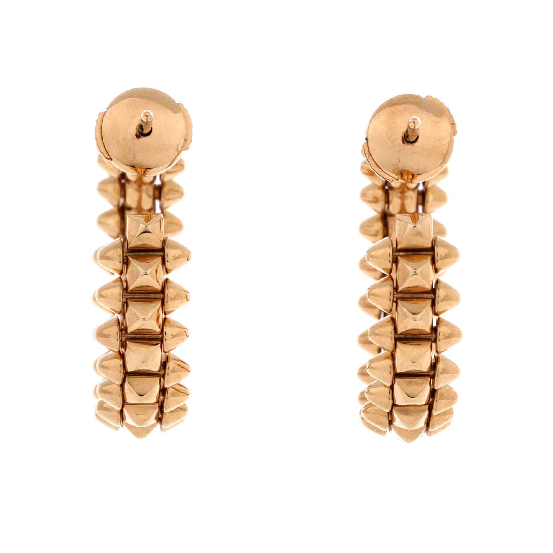 Clash de Cartier Earrings 18K Rose Gold Small 16.2mm - Image 3