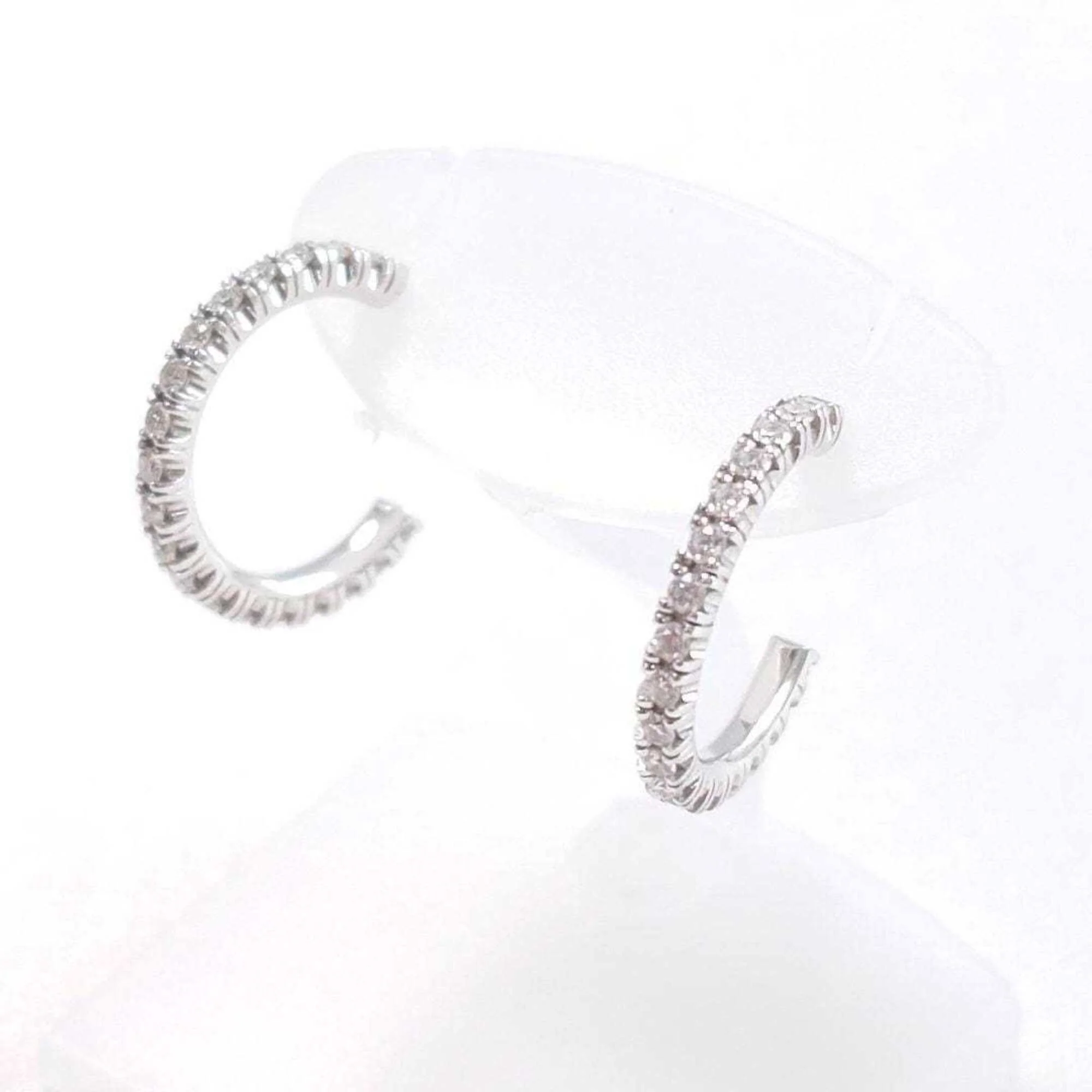 Earrings 18K White Gold - Image 2