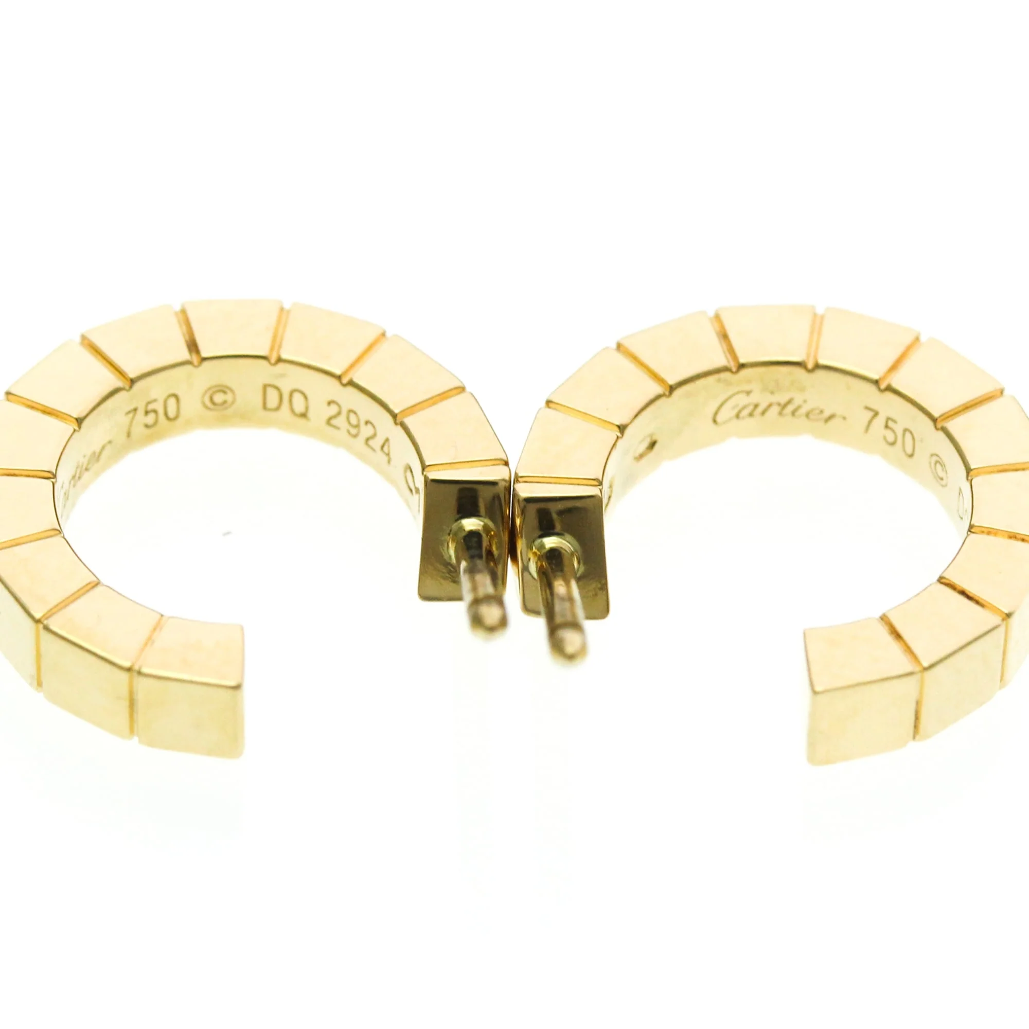Earrings Hoop 18K Yellow Gold - Image 5