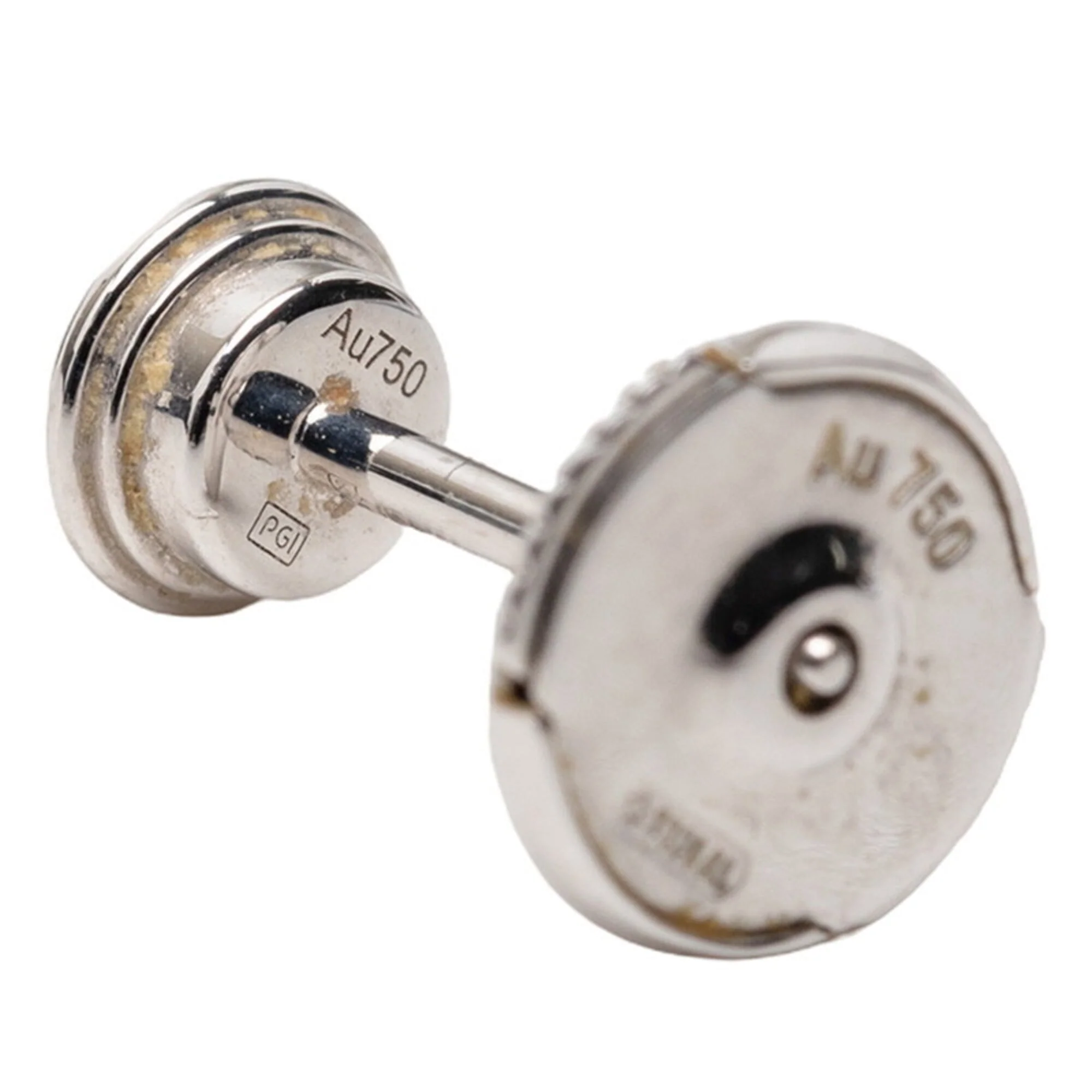 Earrings Stud 18K White Gold - Image 3