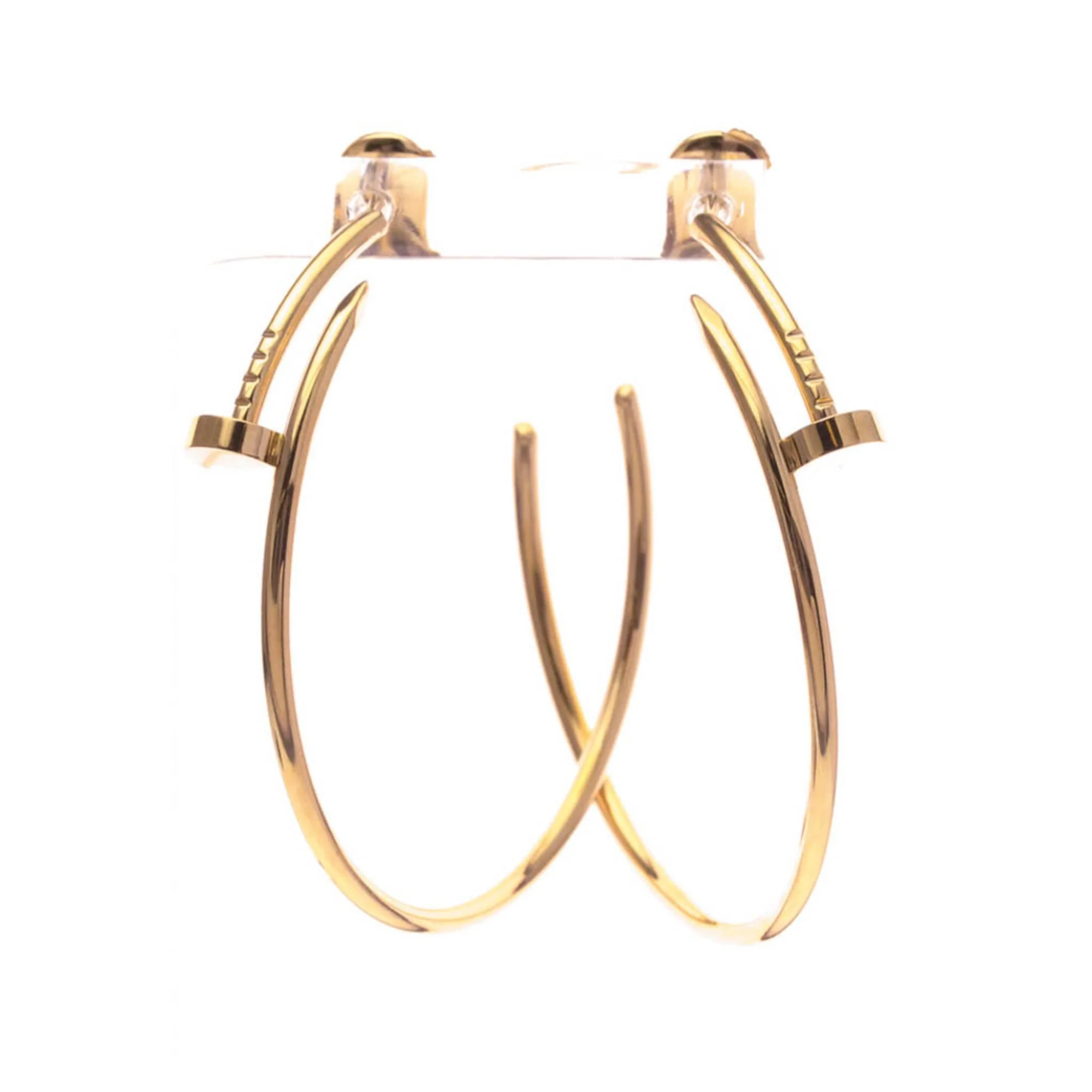 Juste Un Clou Hoop Earrings 18K Rose Gold 18K Rose Gold