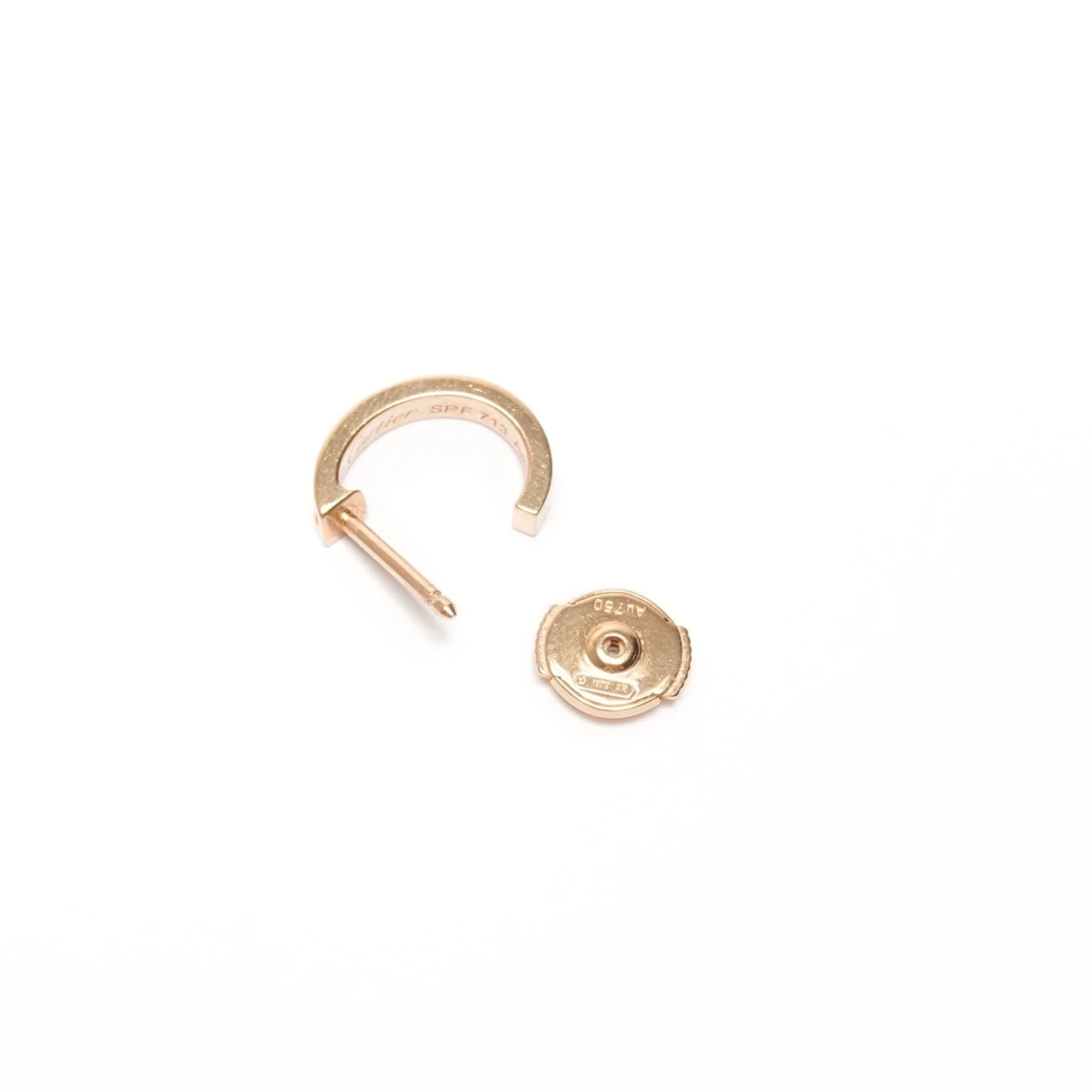 Love Earrings 18K Yellow Gold 18K Yellow Gold - Image 4