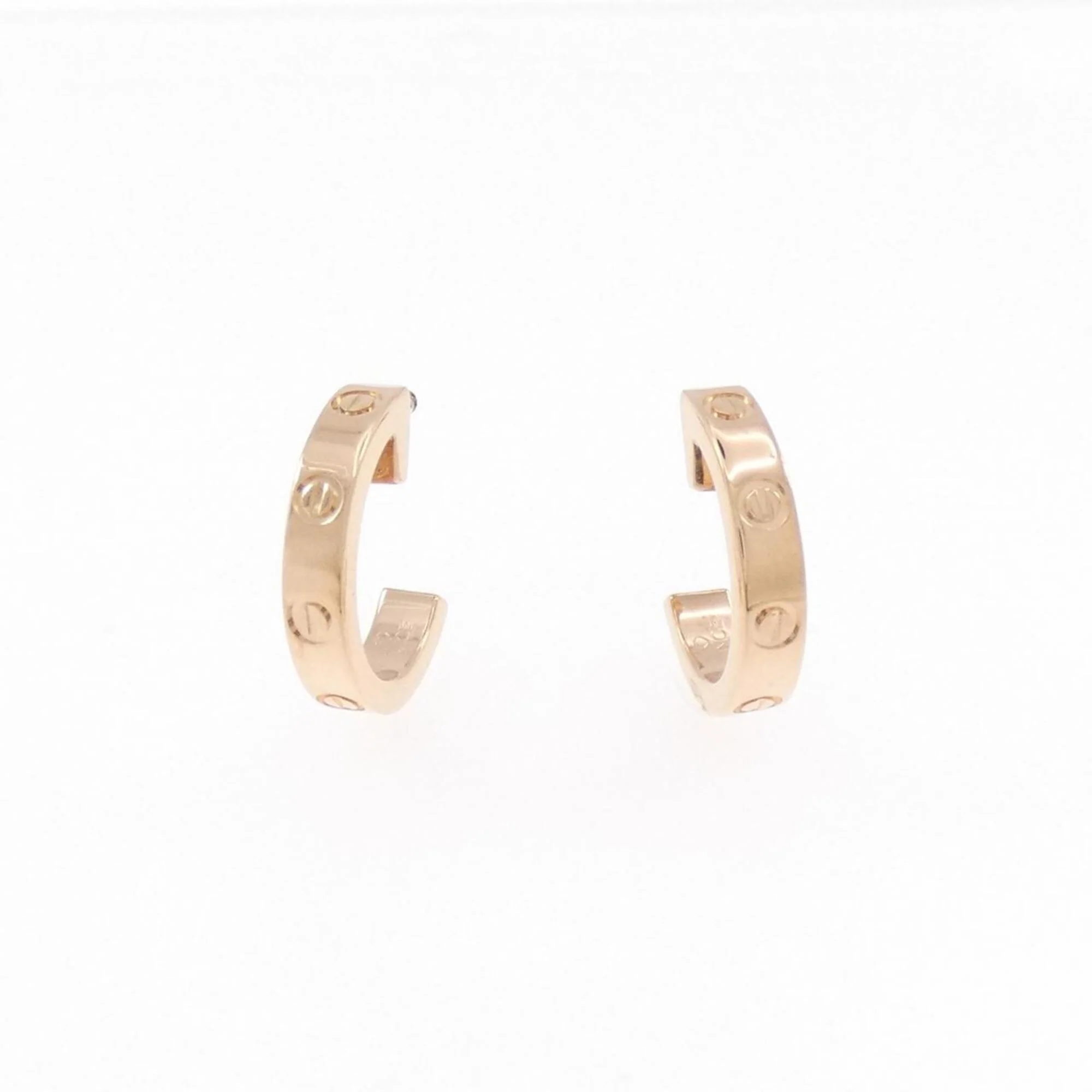 Love Hoop Earrings 18K Rose Gold 18K Rose Gold