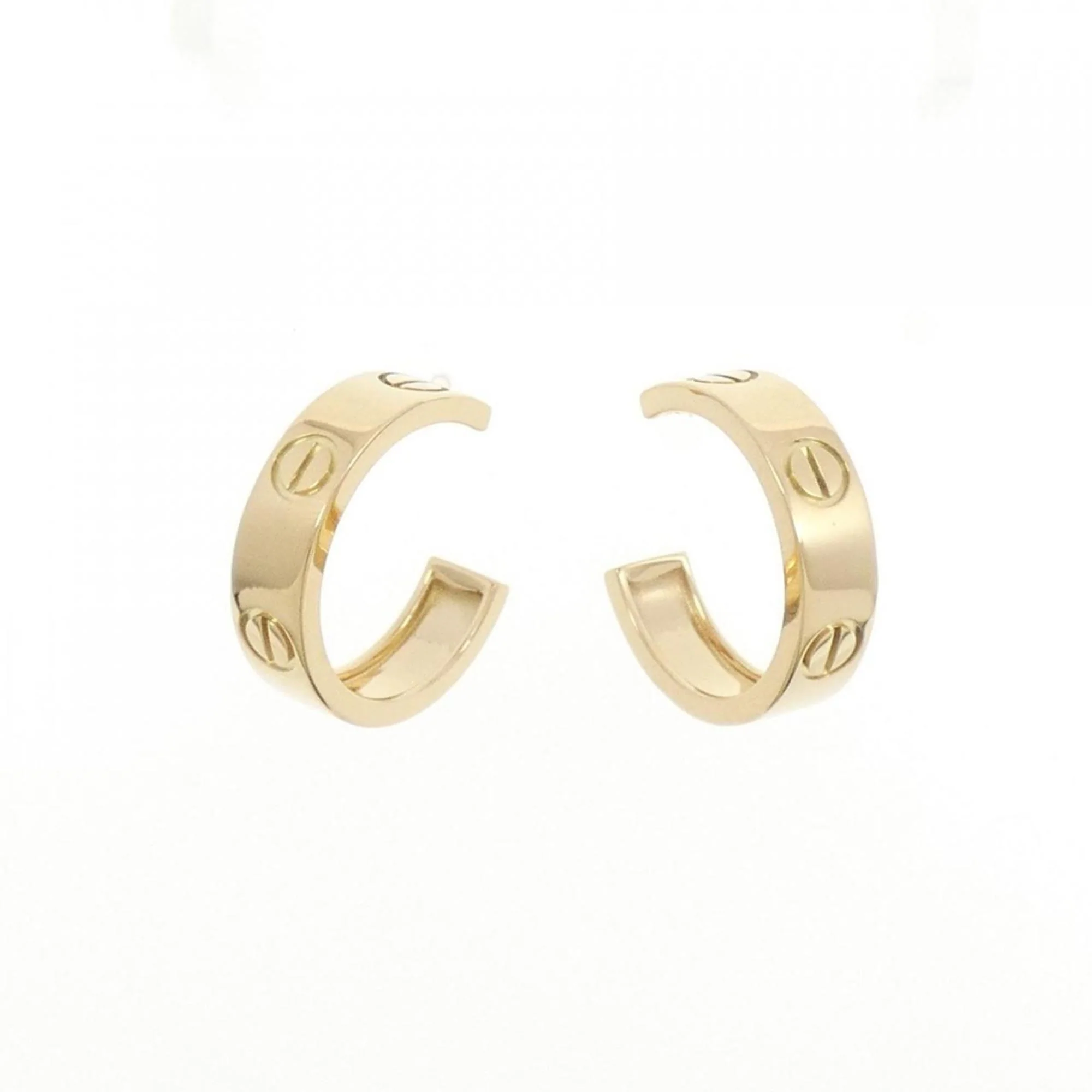 Love Stud Earrings 18K Yellow Gold 18K Yellow Gold
