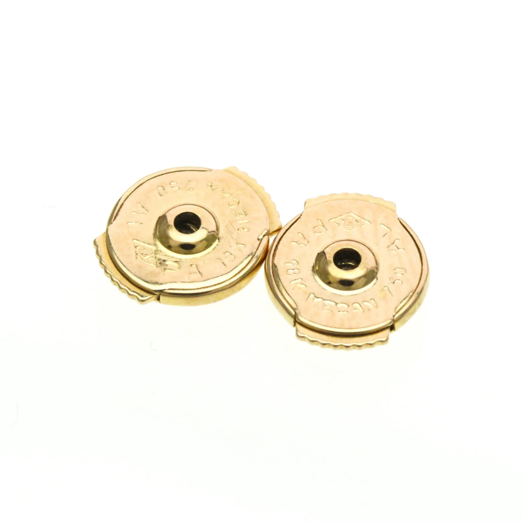 Trinity Earrings 18K Tricolor Gold - Image 3